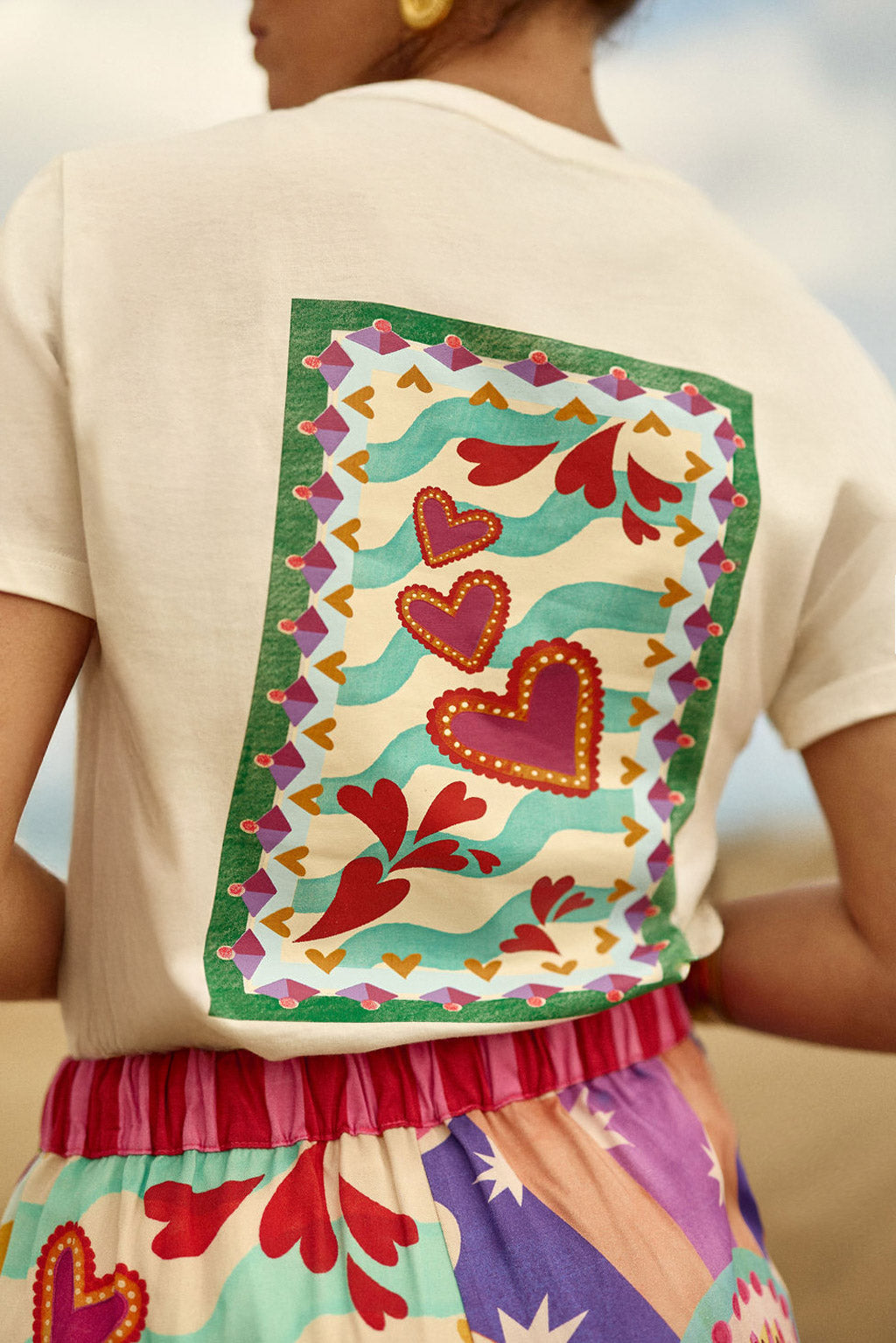 T-shirt écru - Tack