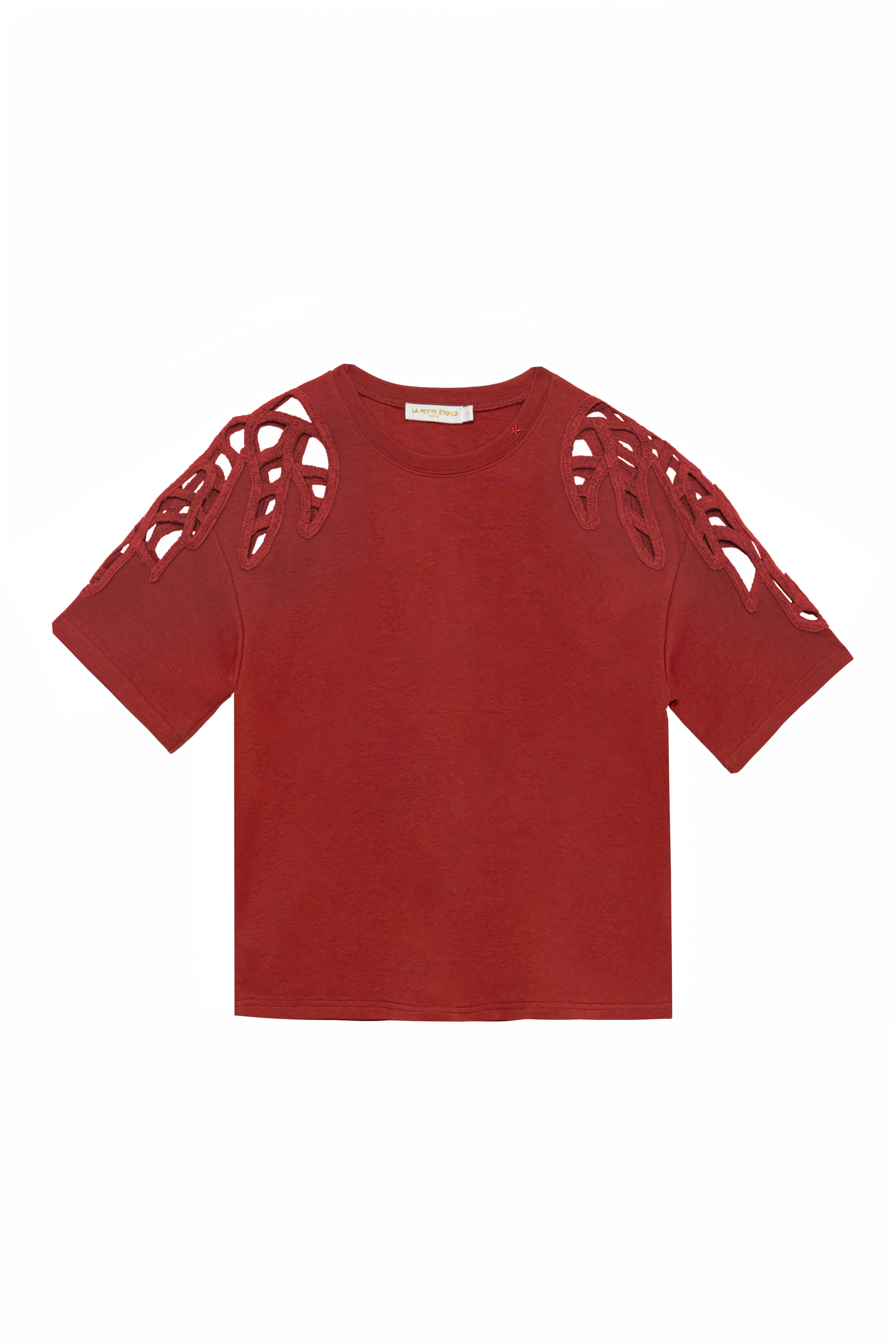 Taisy – Oversized Ajour-T-Shirt