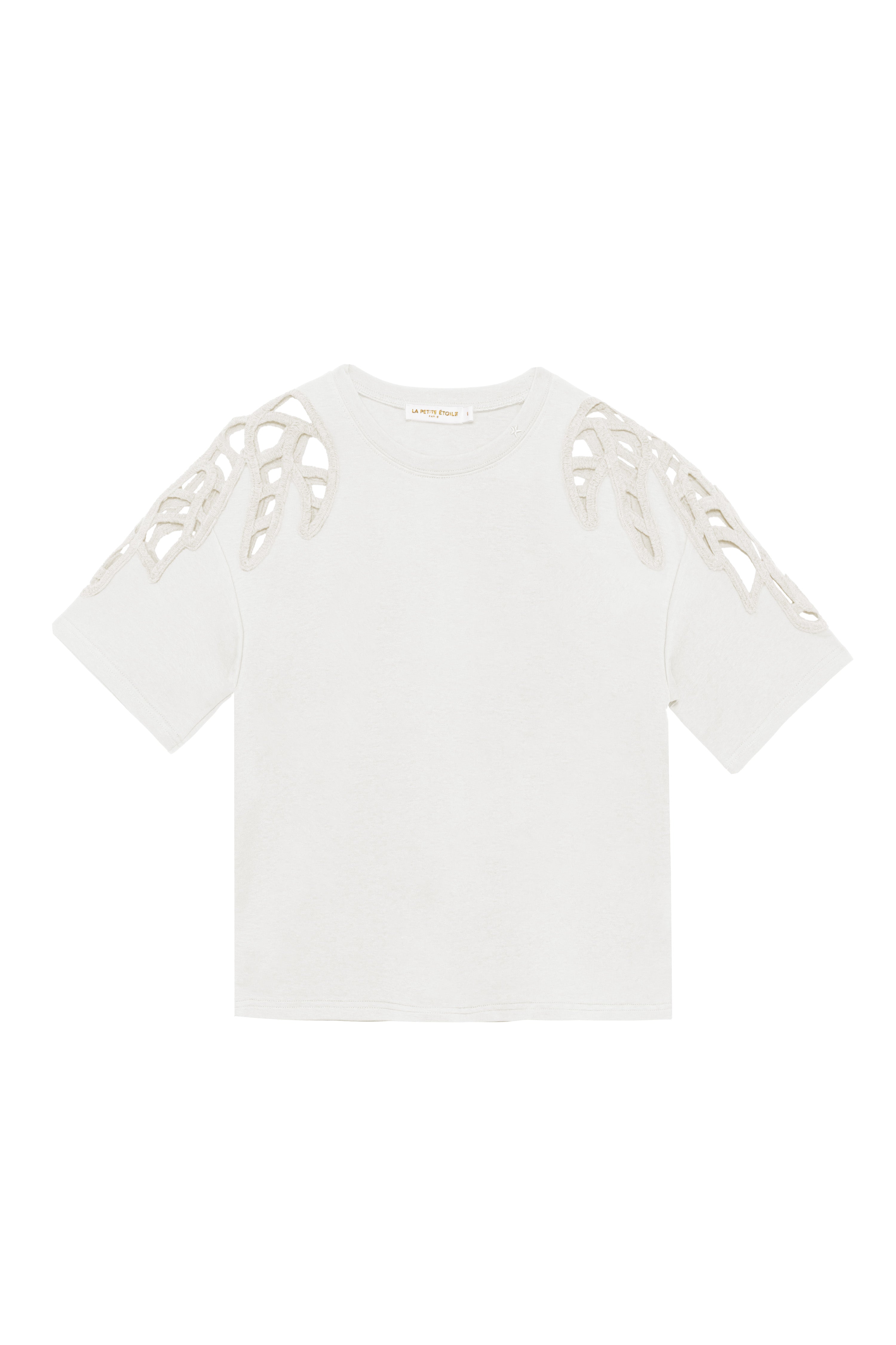 Taisy – Oversized Ajour-T-Shirt