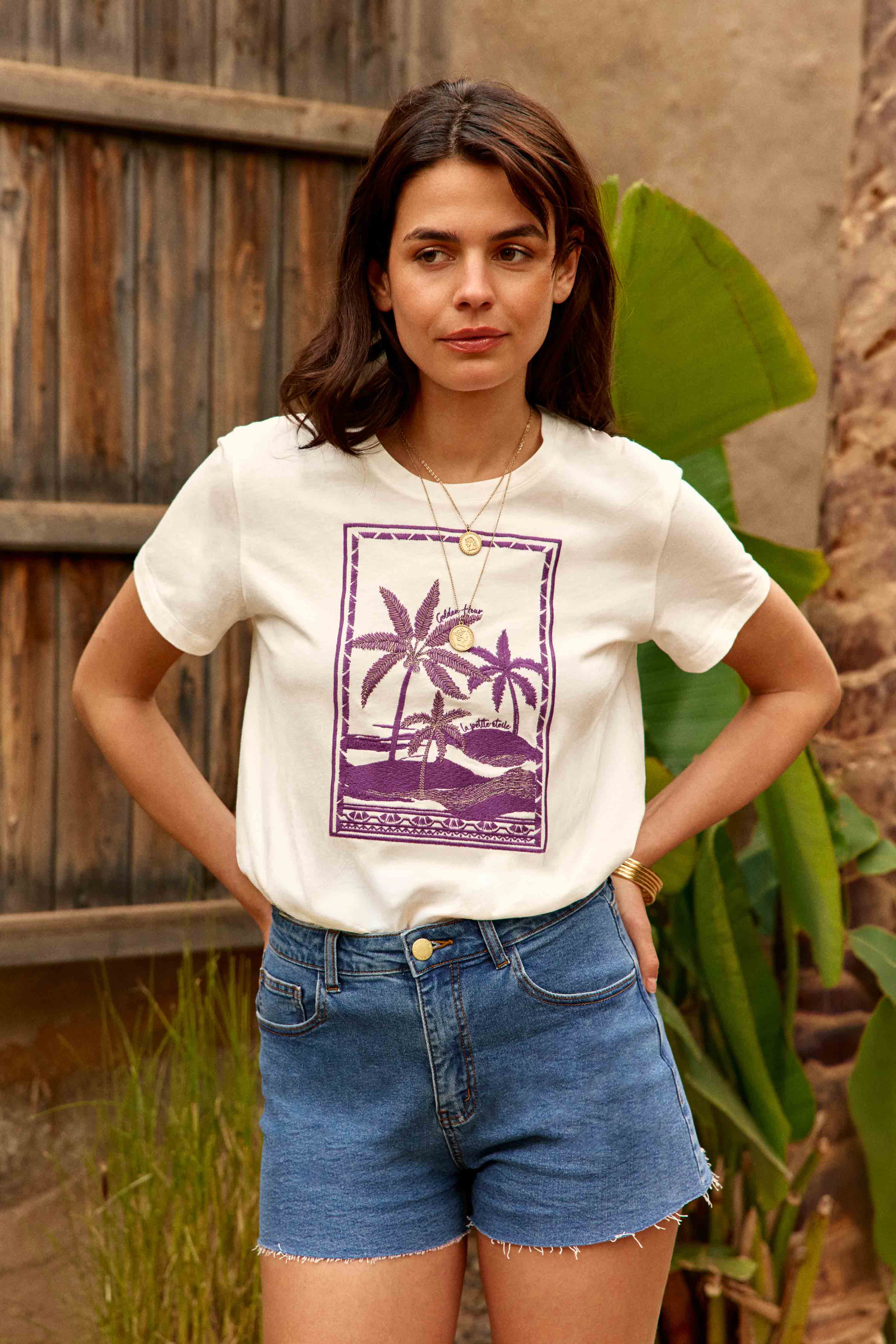Talmier - Straight fit t-shirt