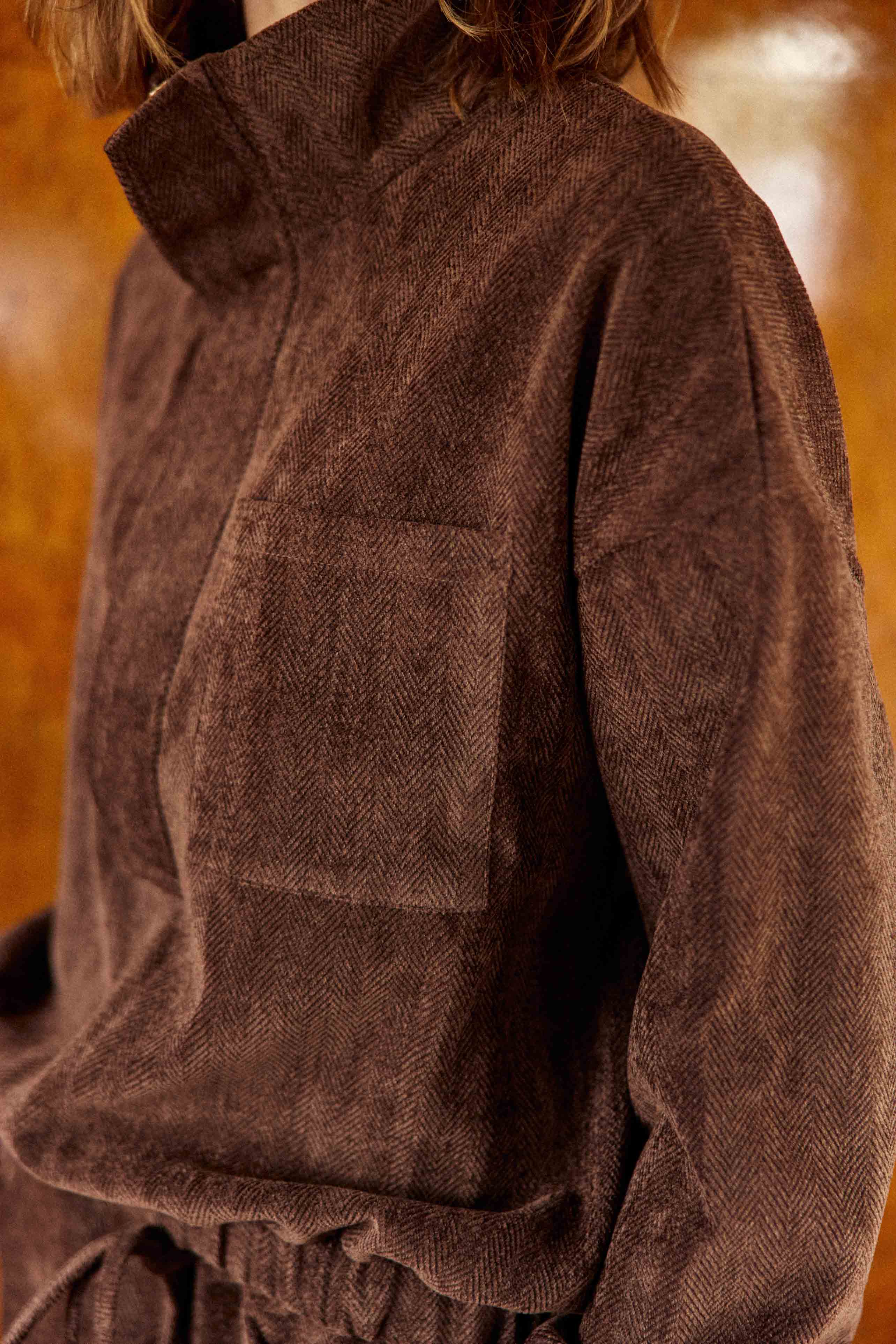 Sweat-shirt marron - Tayen