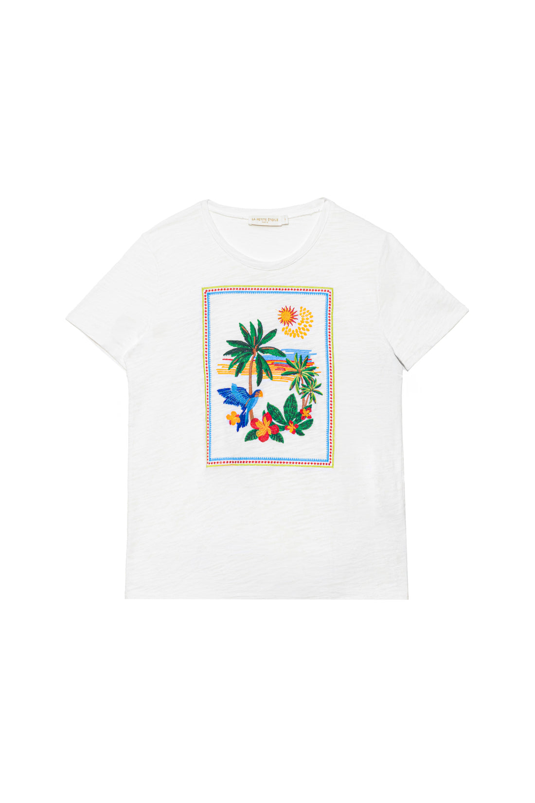 Embroidery T-shirt - Tena