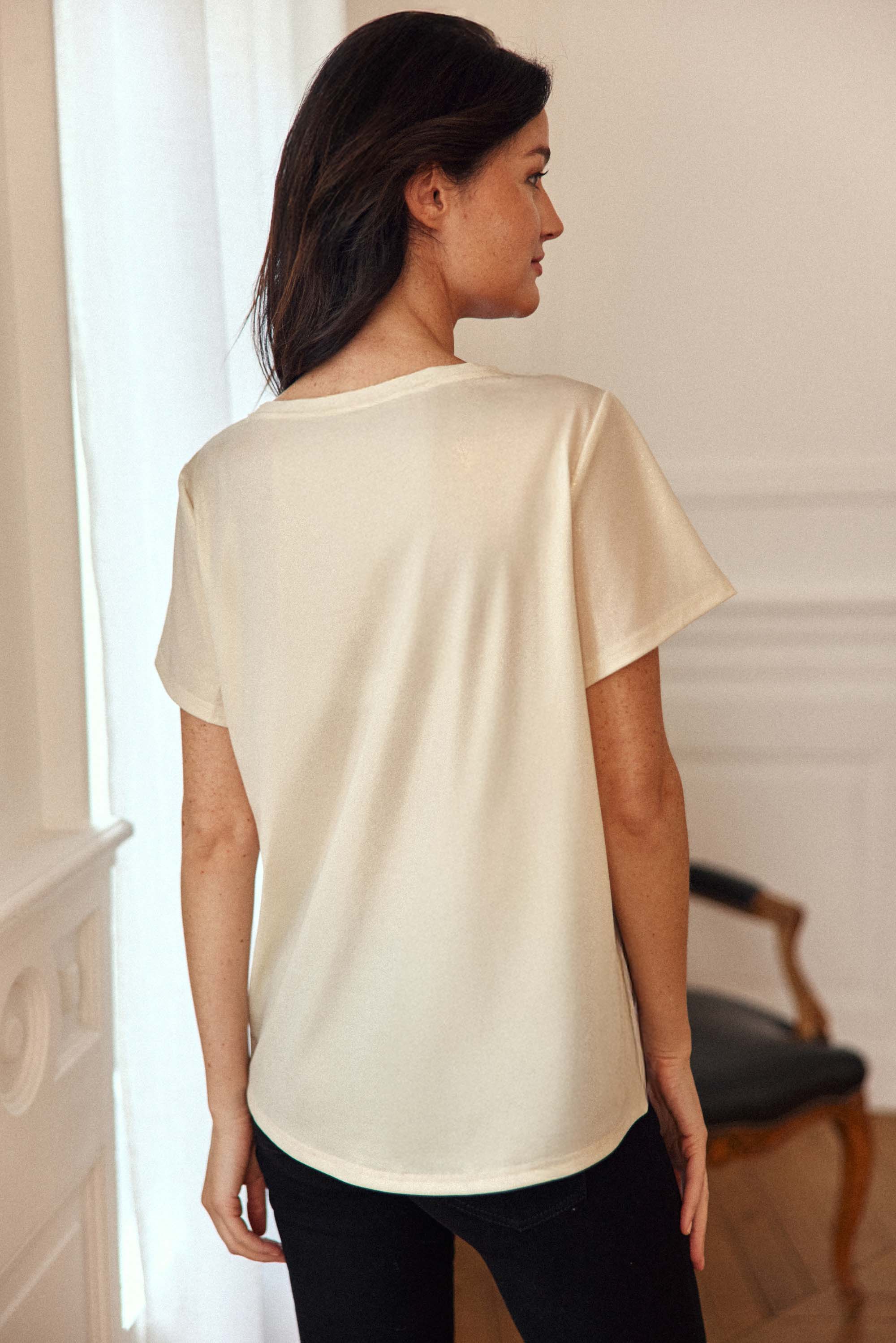 T-shirt écru - Tia