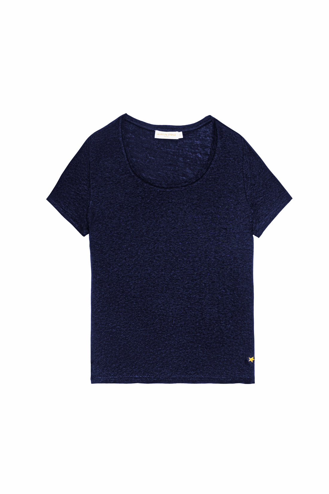 Navy crew neck t-shirt - Tia
