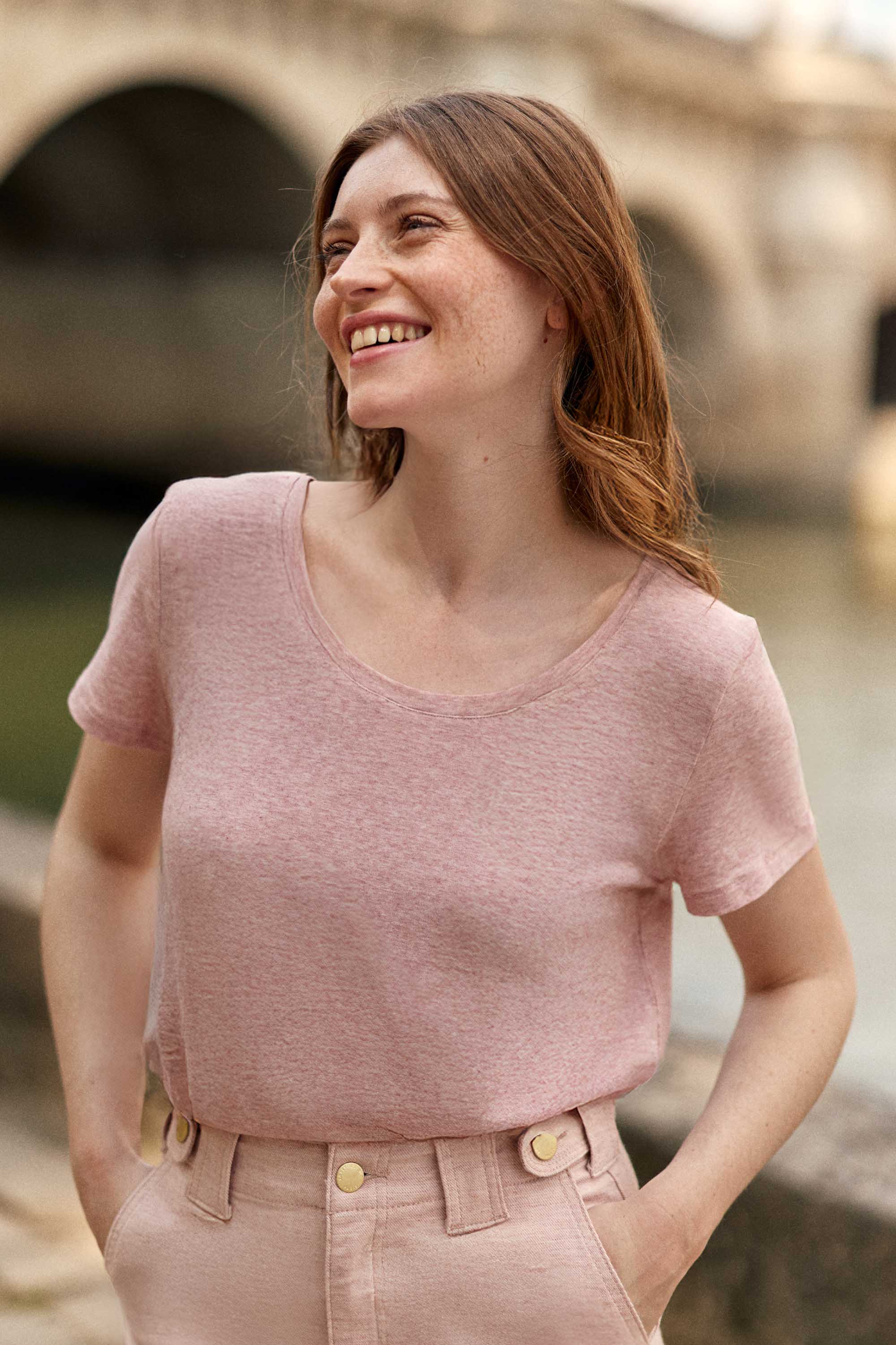 Pink T-shirt - Tia
