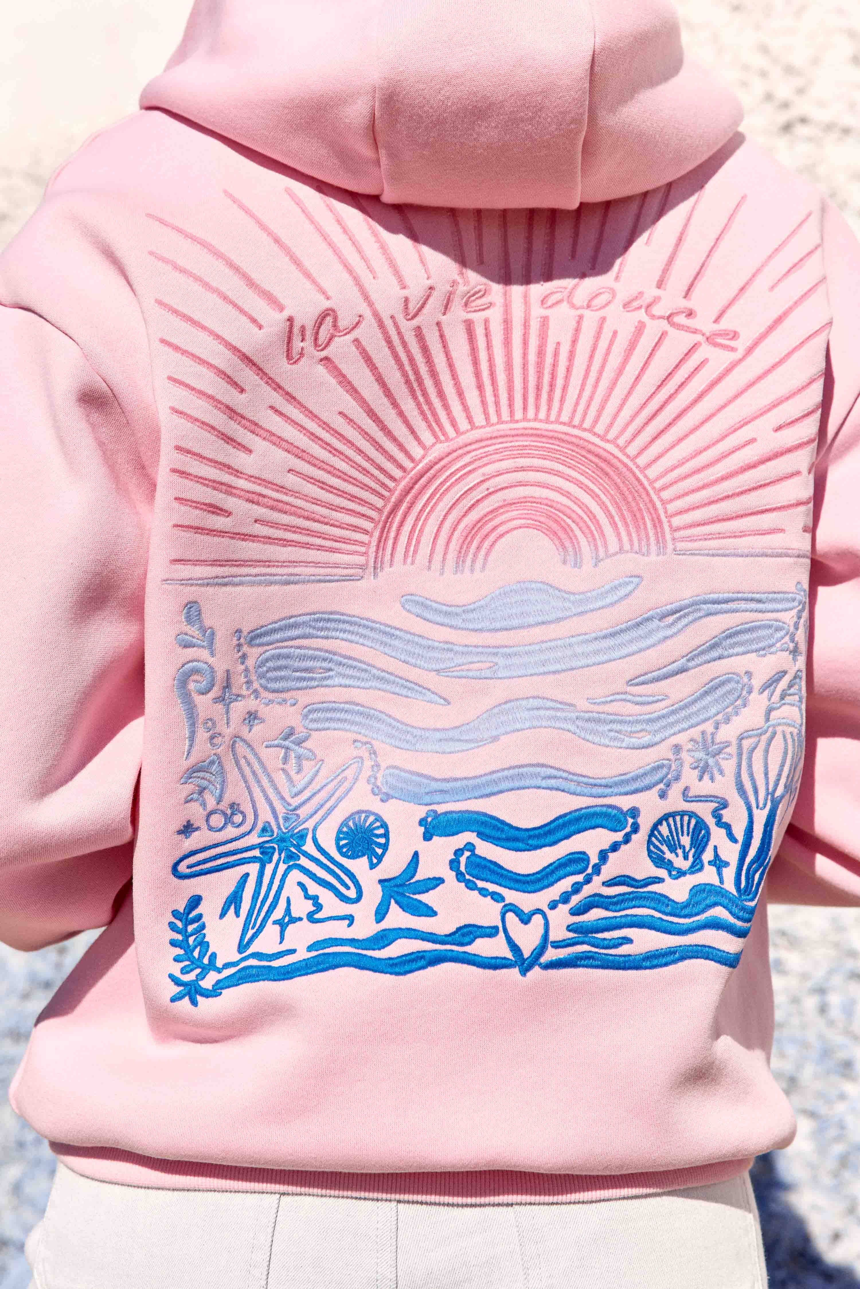 Sweat-shirt Tiago - Poudre