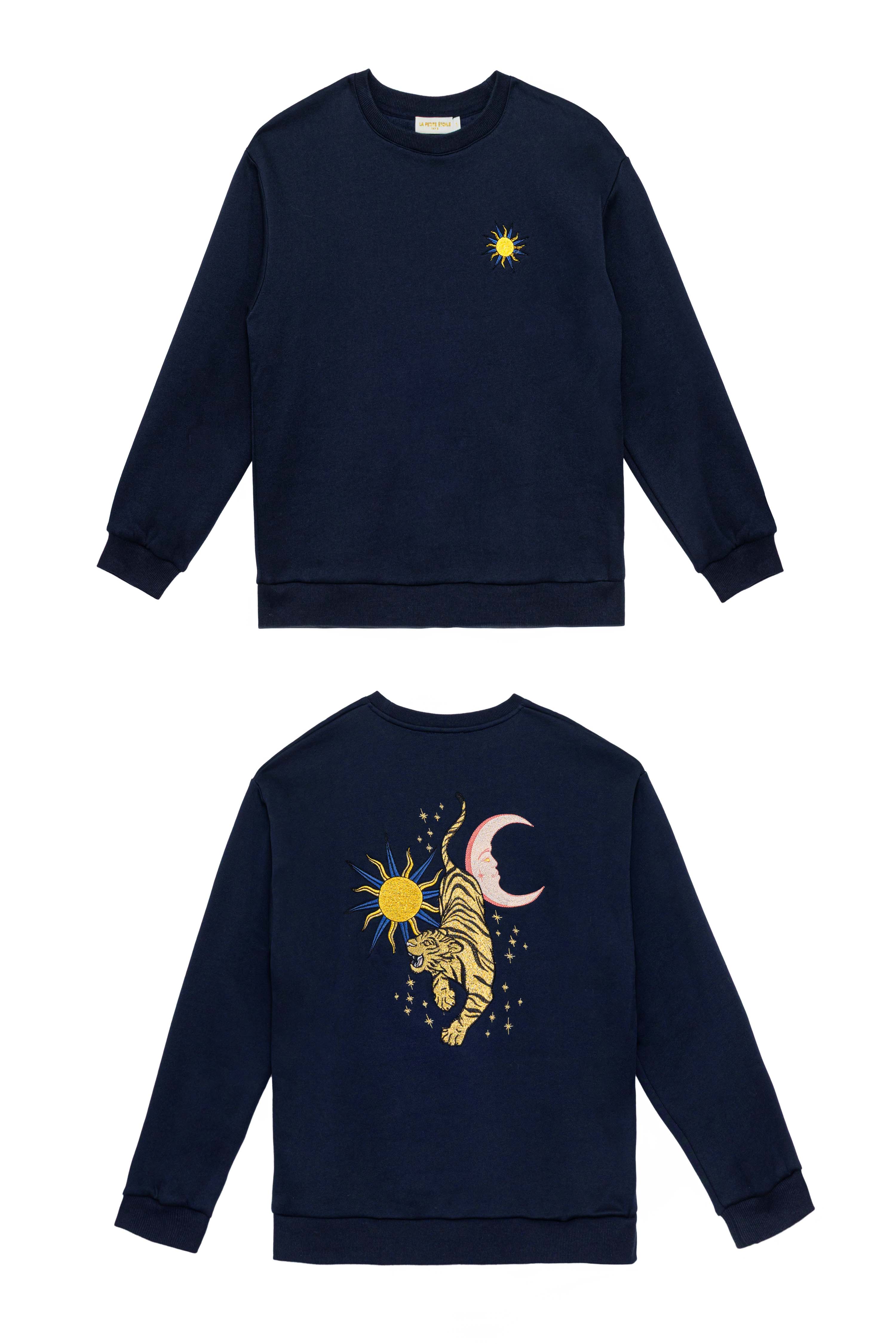 Sweat-shirt Tiger - Marine