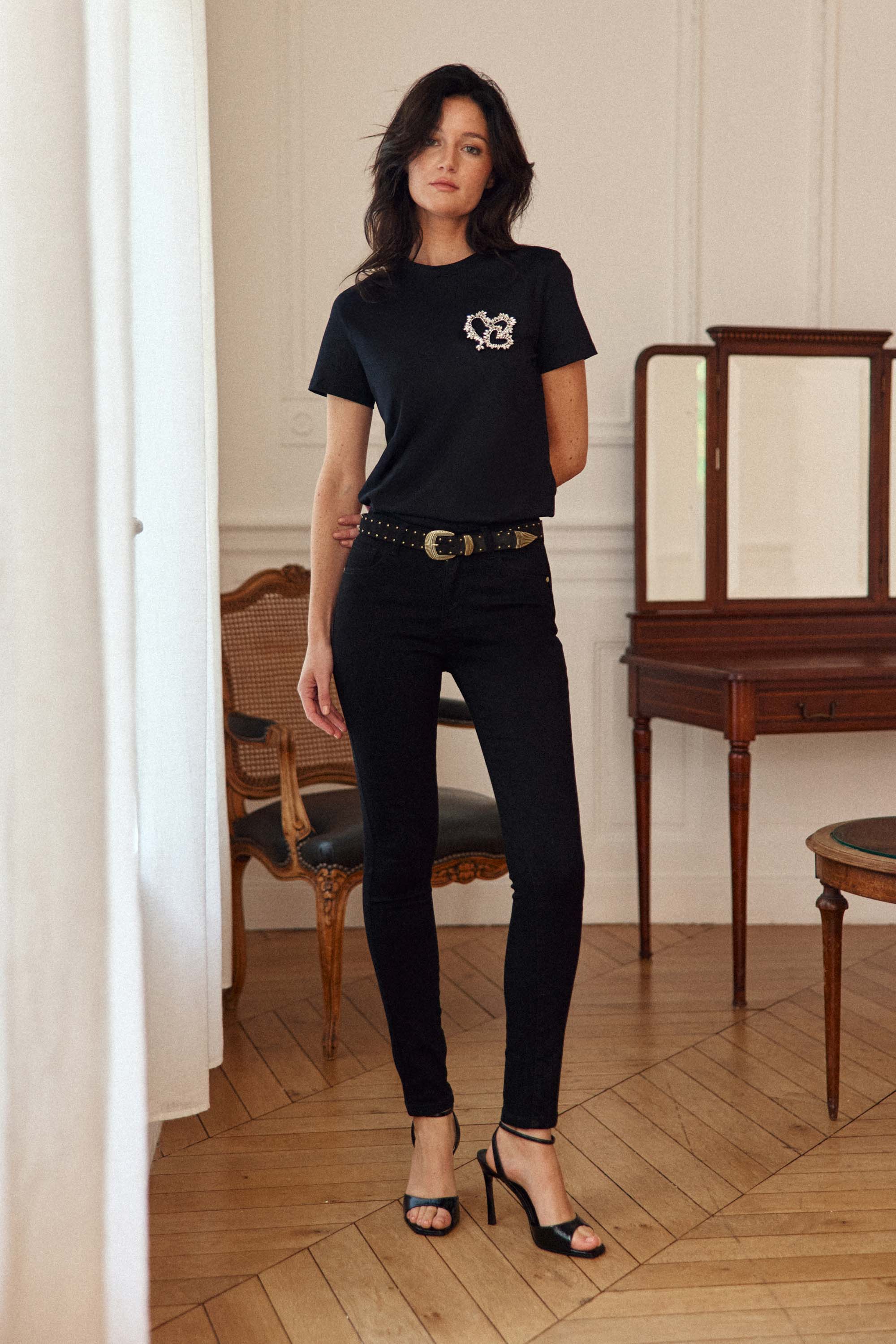 T-shirt noir - Timber