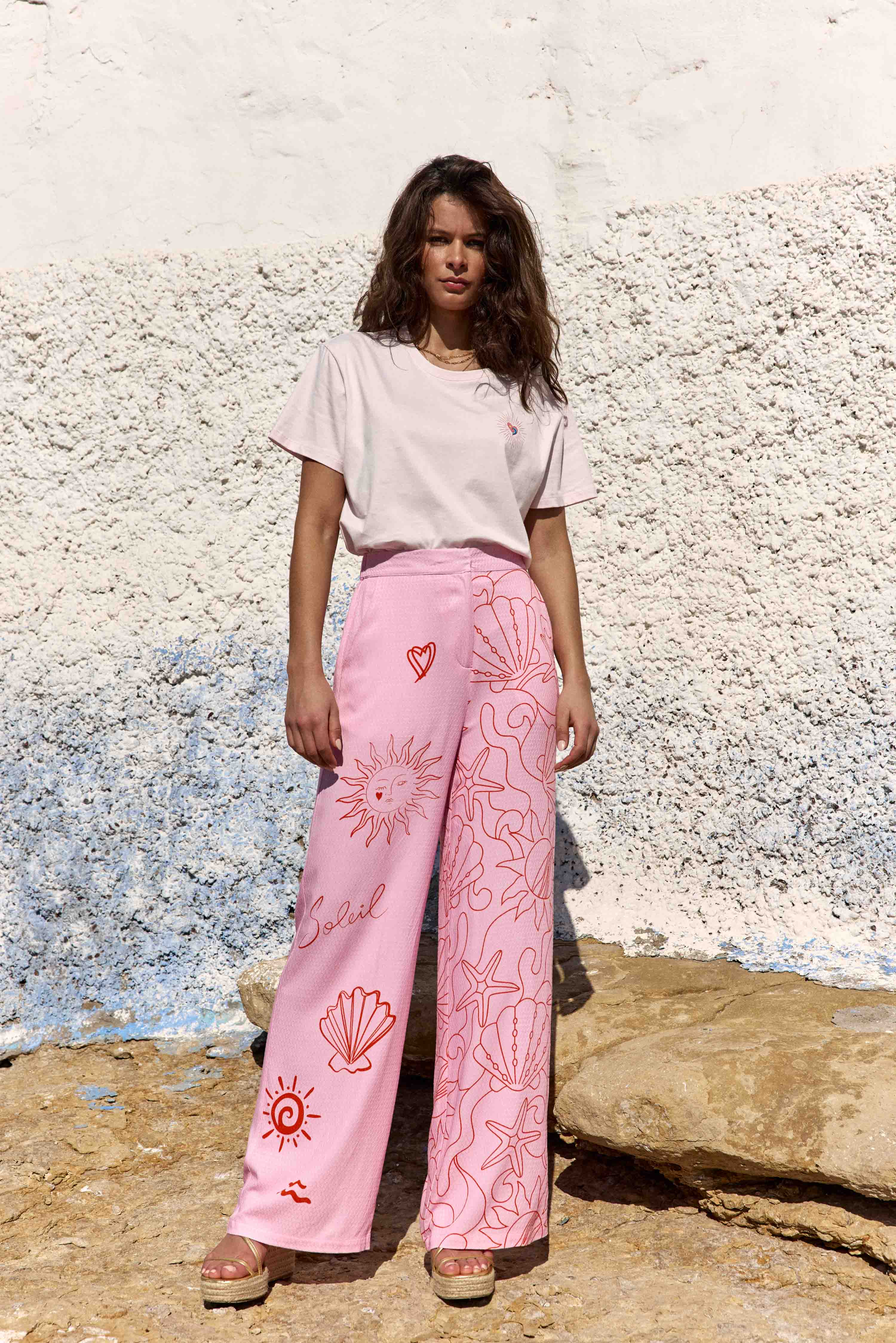 Tirene - Straight cut T-shirt