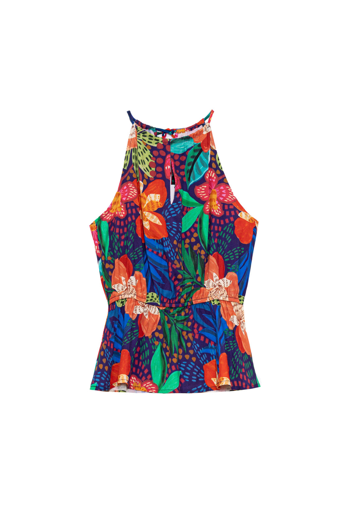 Floral pattern top - Tomo