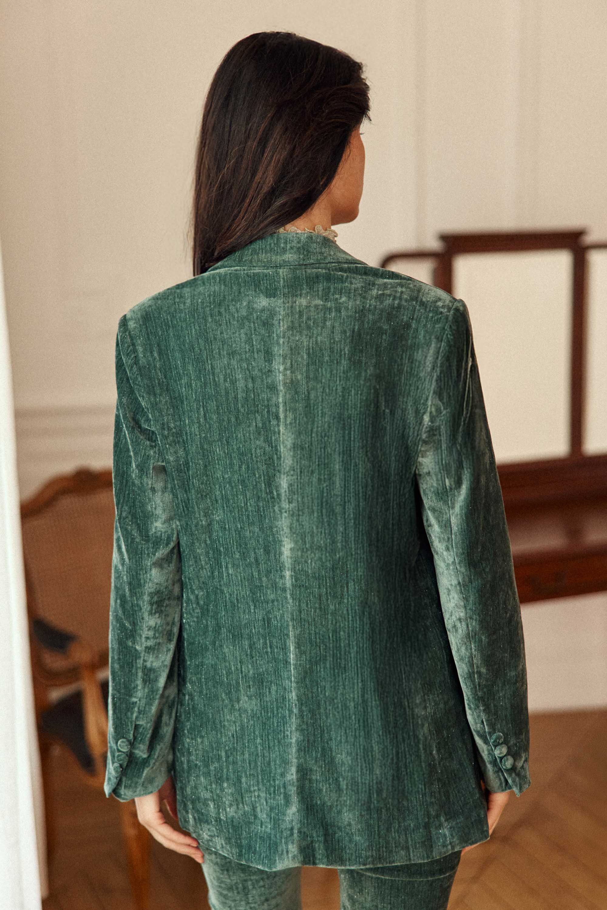 Veste vert amande - Valley