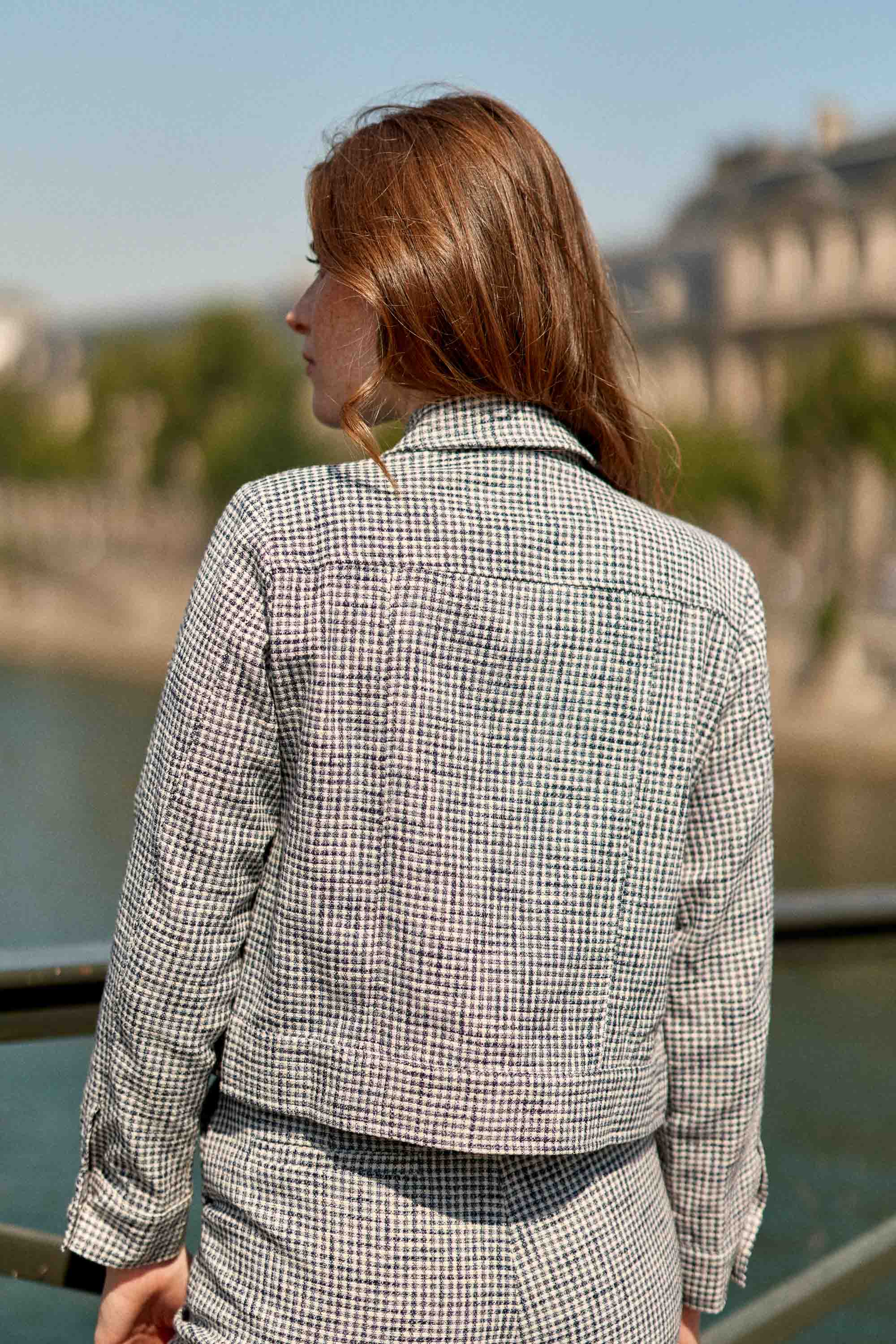 Gingham jacket - Vana