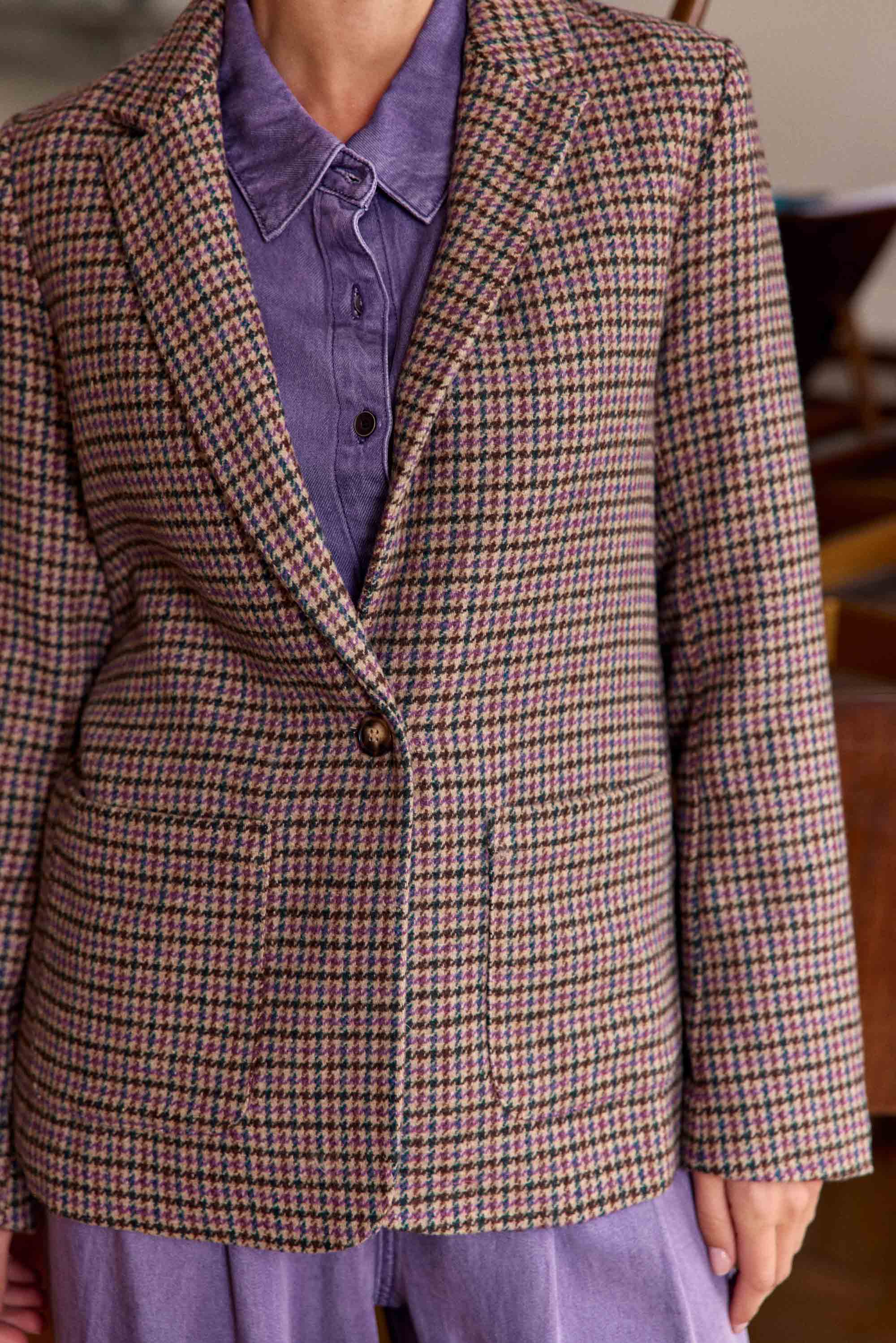 Veste Vaness - Pied De Poule