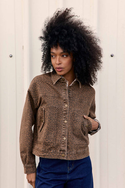 Vara - Veste léopard