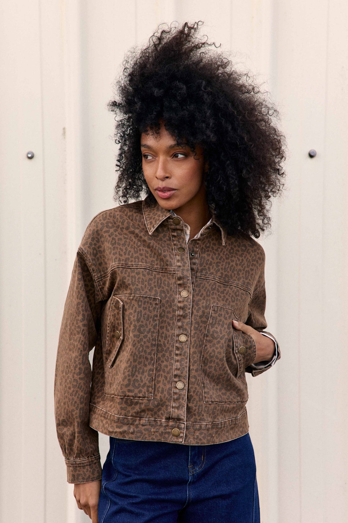 Vara - Veste léopard