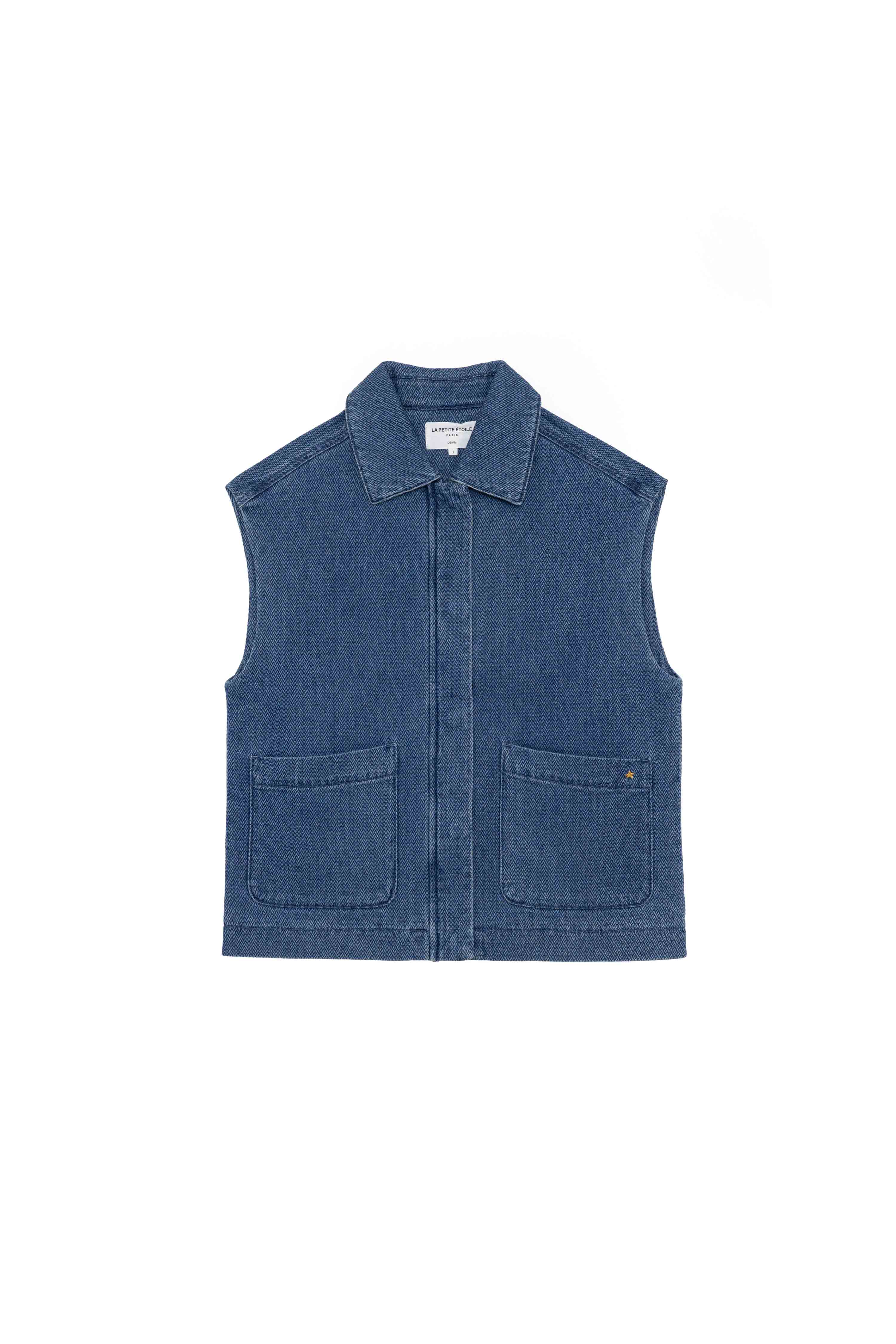 Vaya - Veste sans manches denim