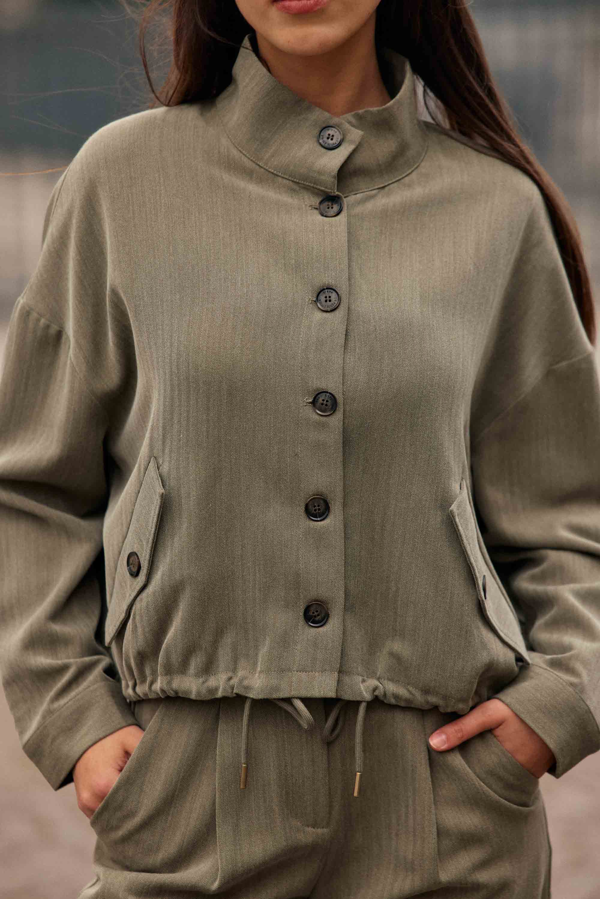 Veste Vely - Kaki