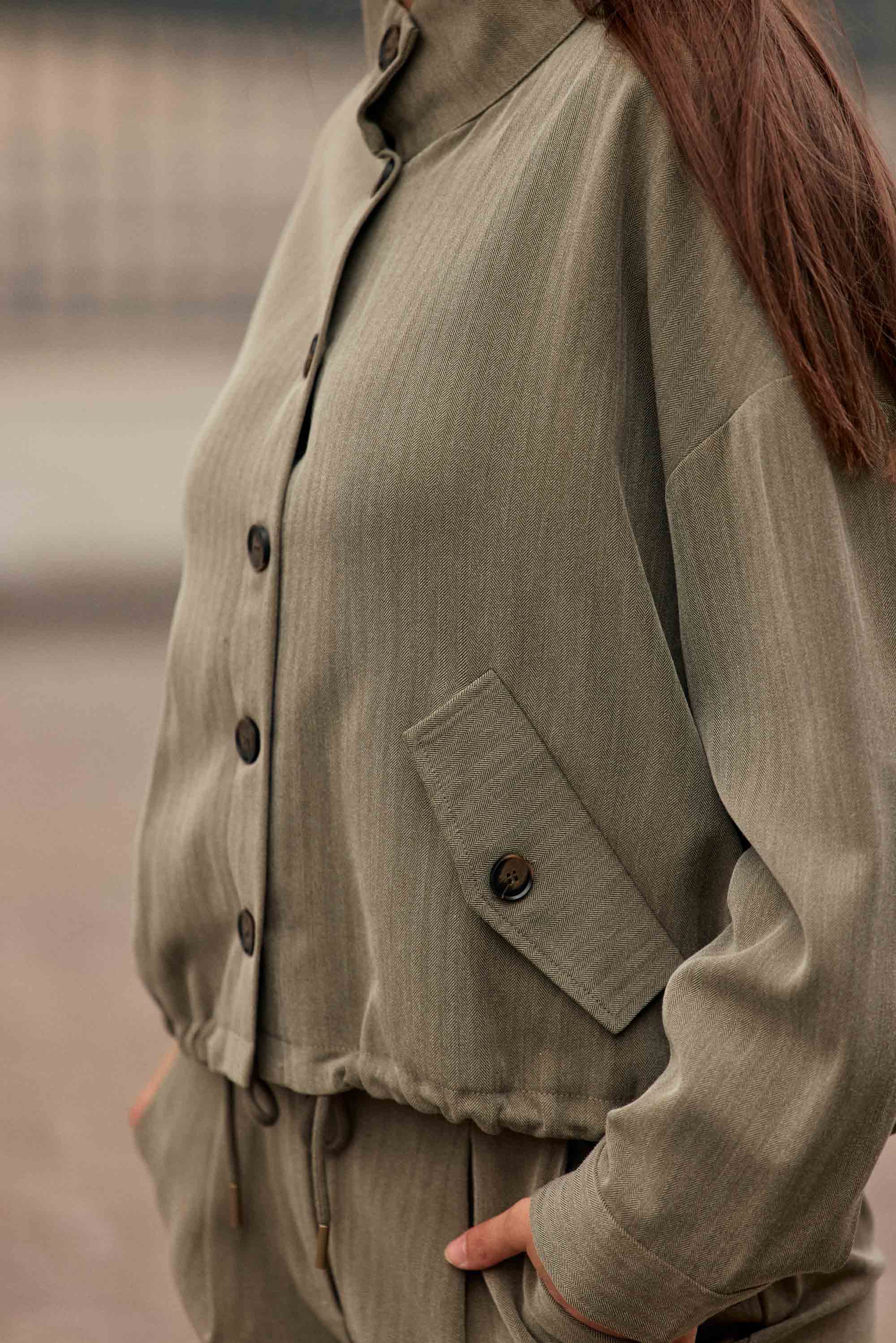Veste Vely - Kaki