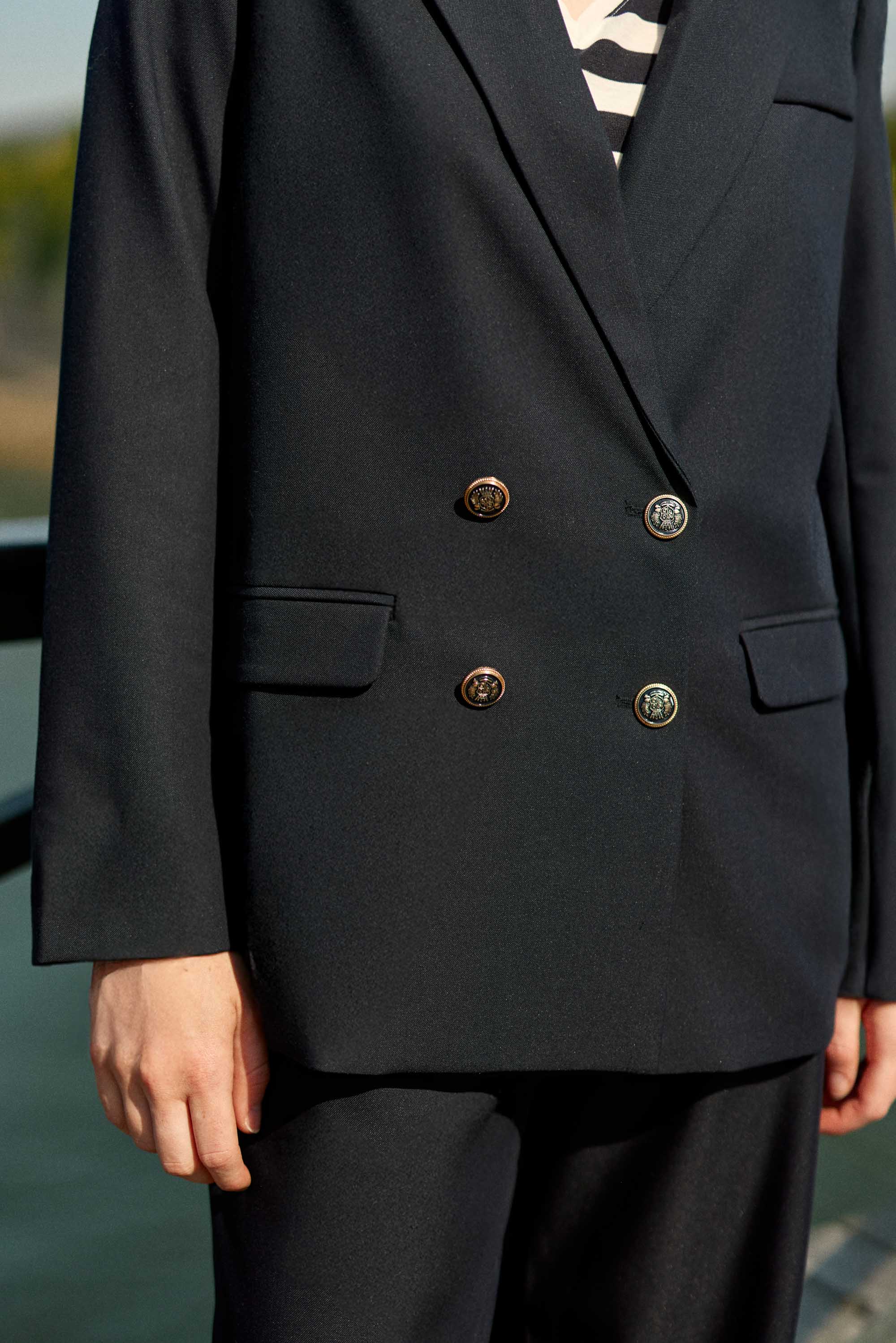 Navy jacket - Victo