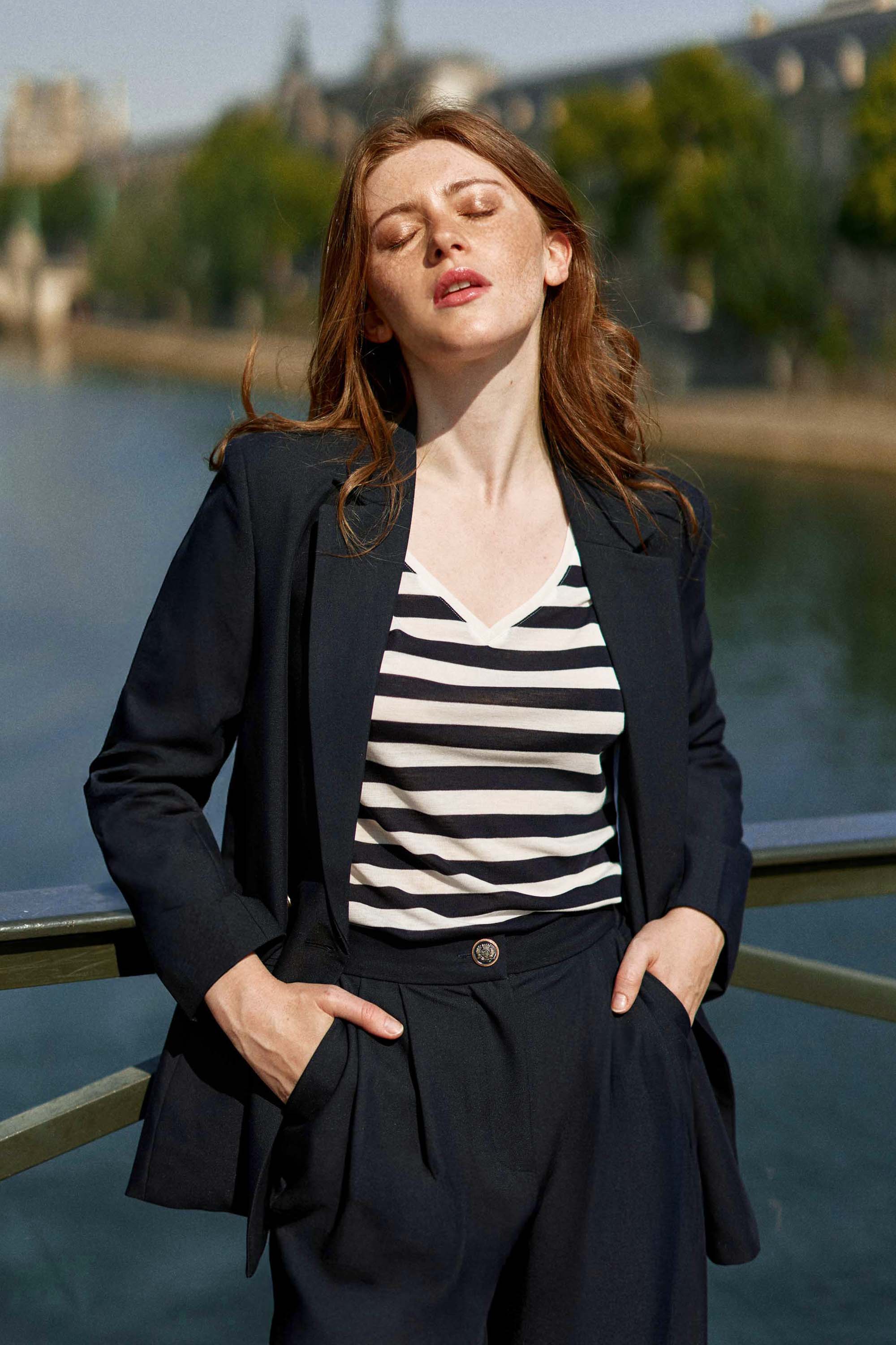 Navy jacket - Victo