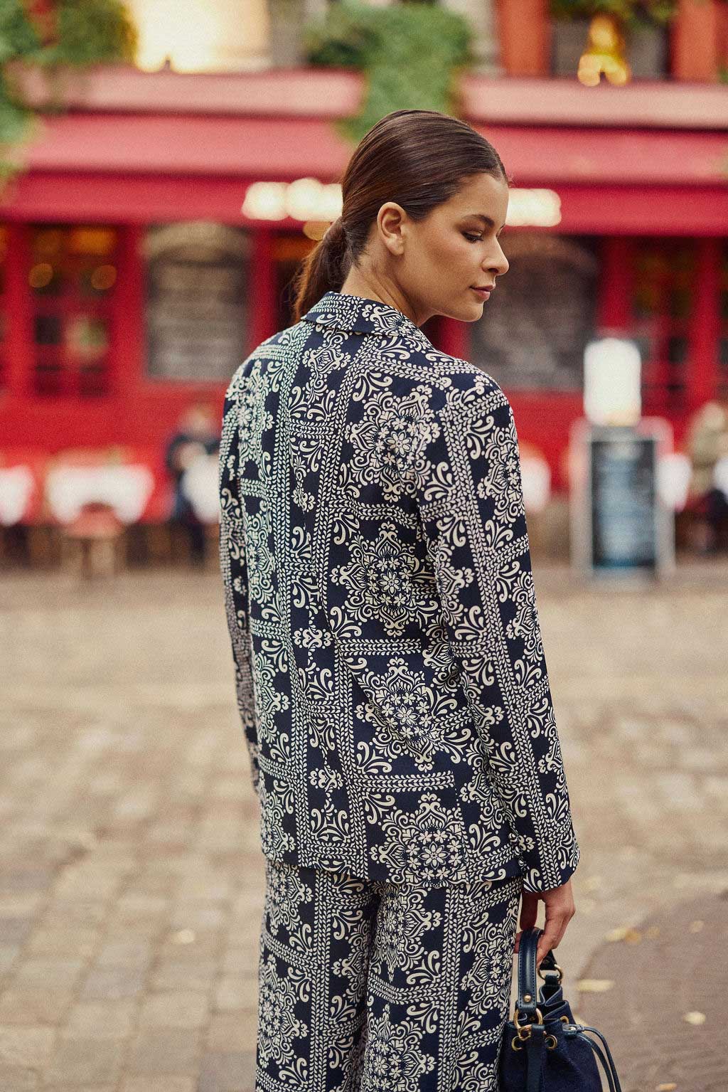 Navy suit jacket - Victoire