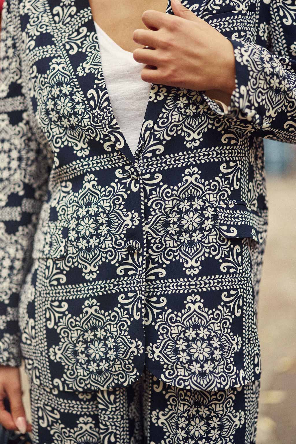 Navy suit jacket - Victoire