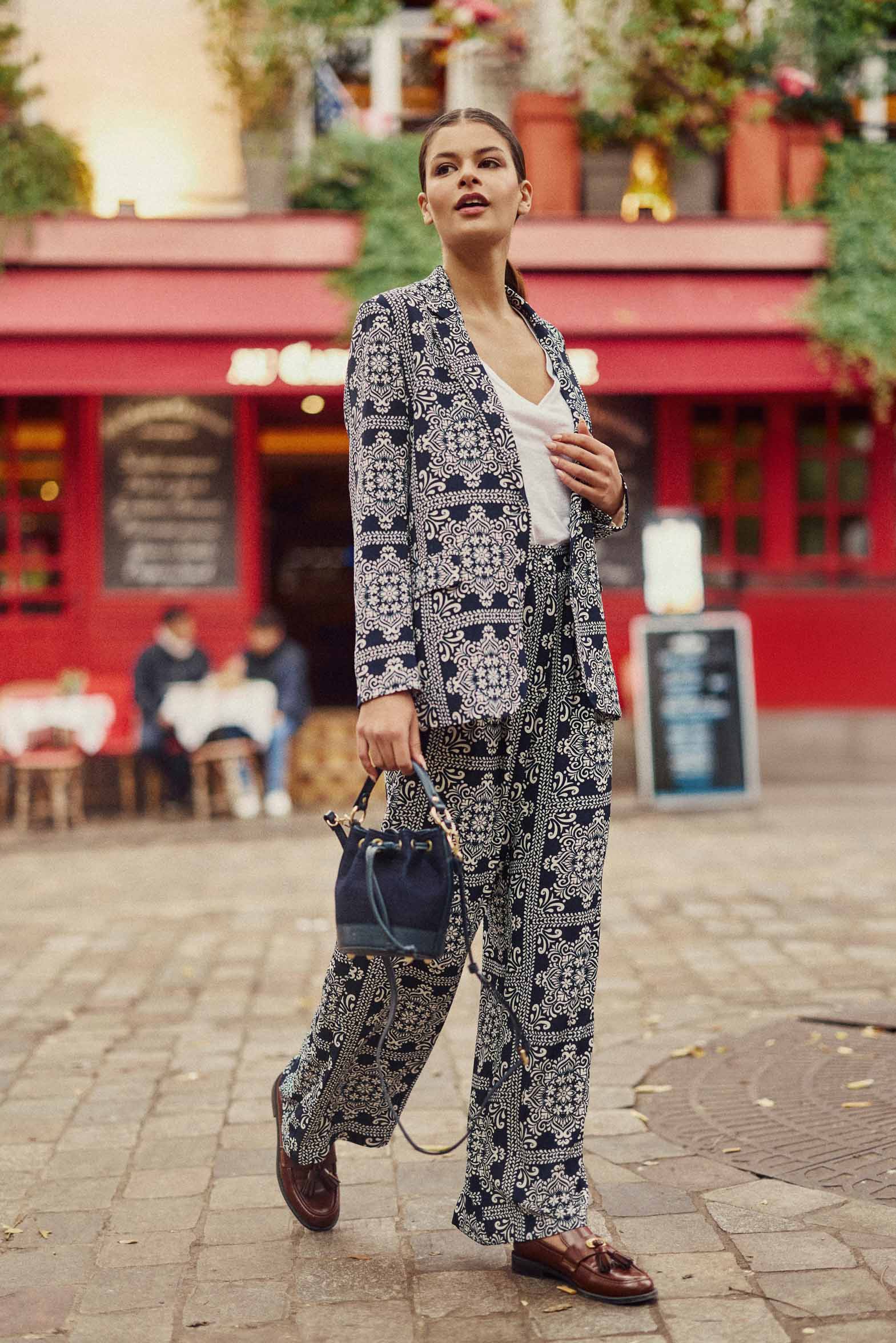Navy suit jacket - Victoire