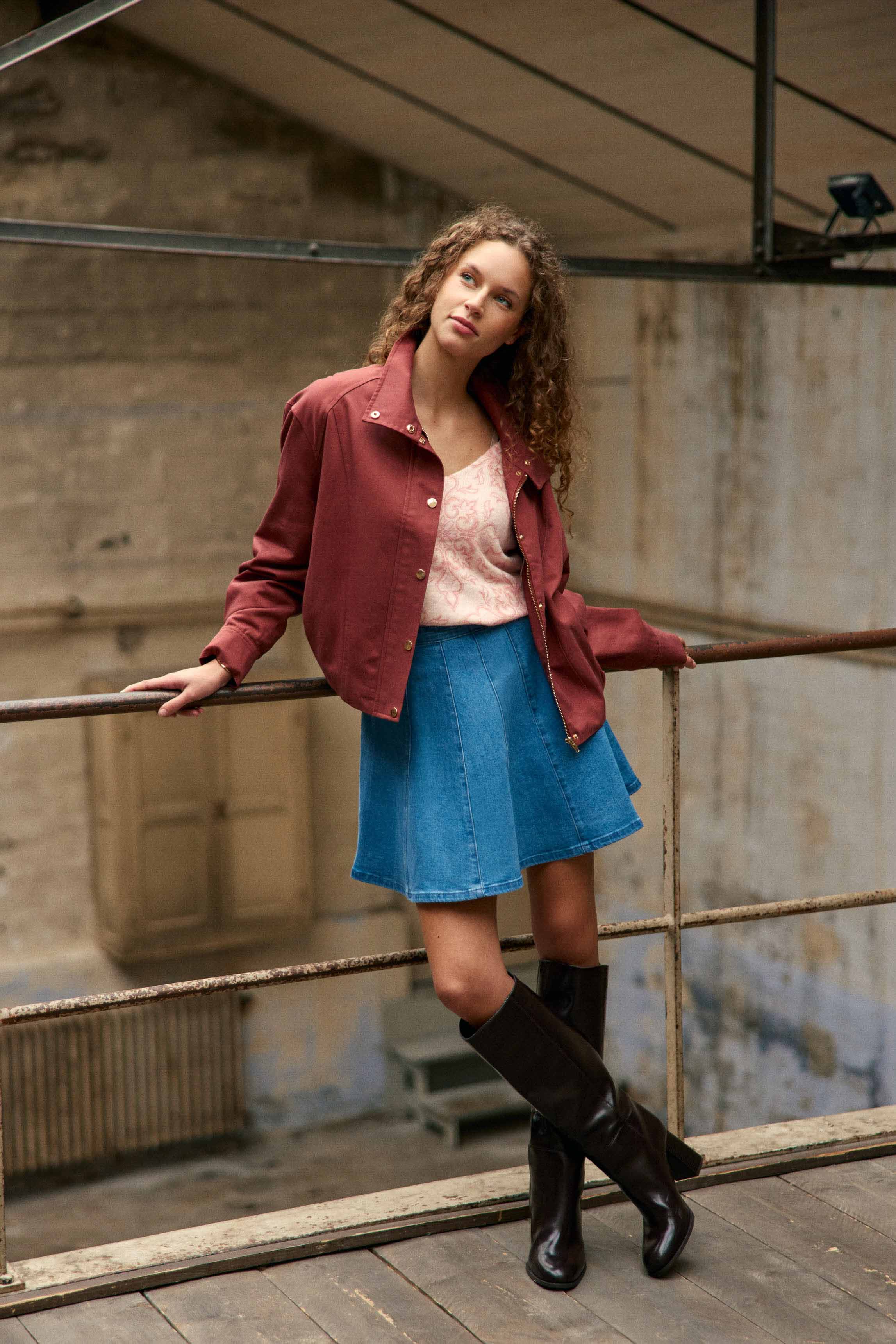 Vilay - Veste courte oversize