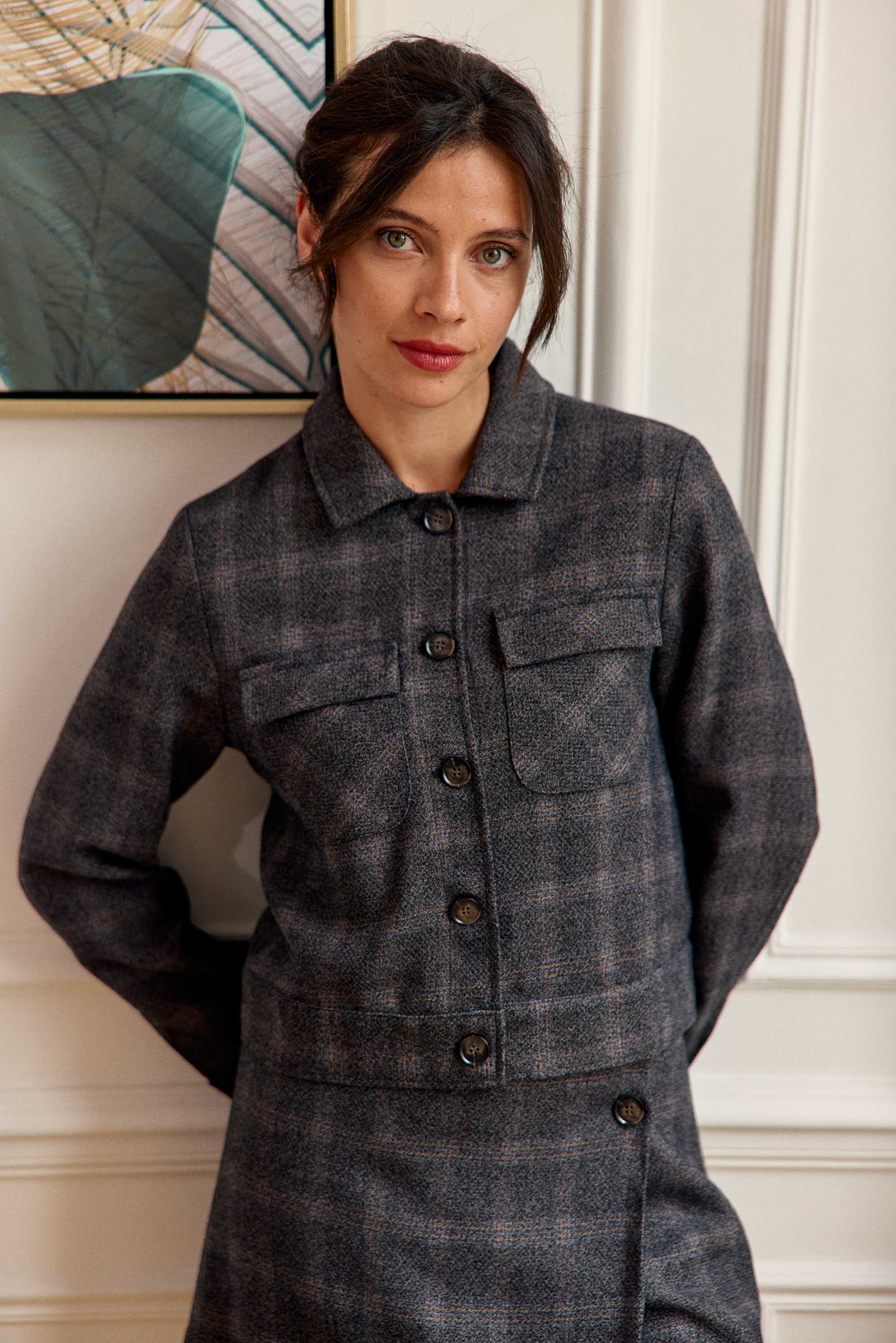 Veste Virgin - Gris/Bleu