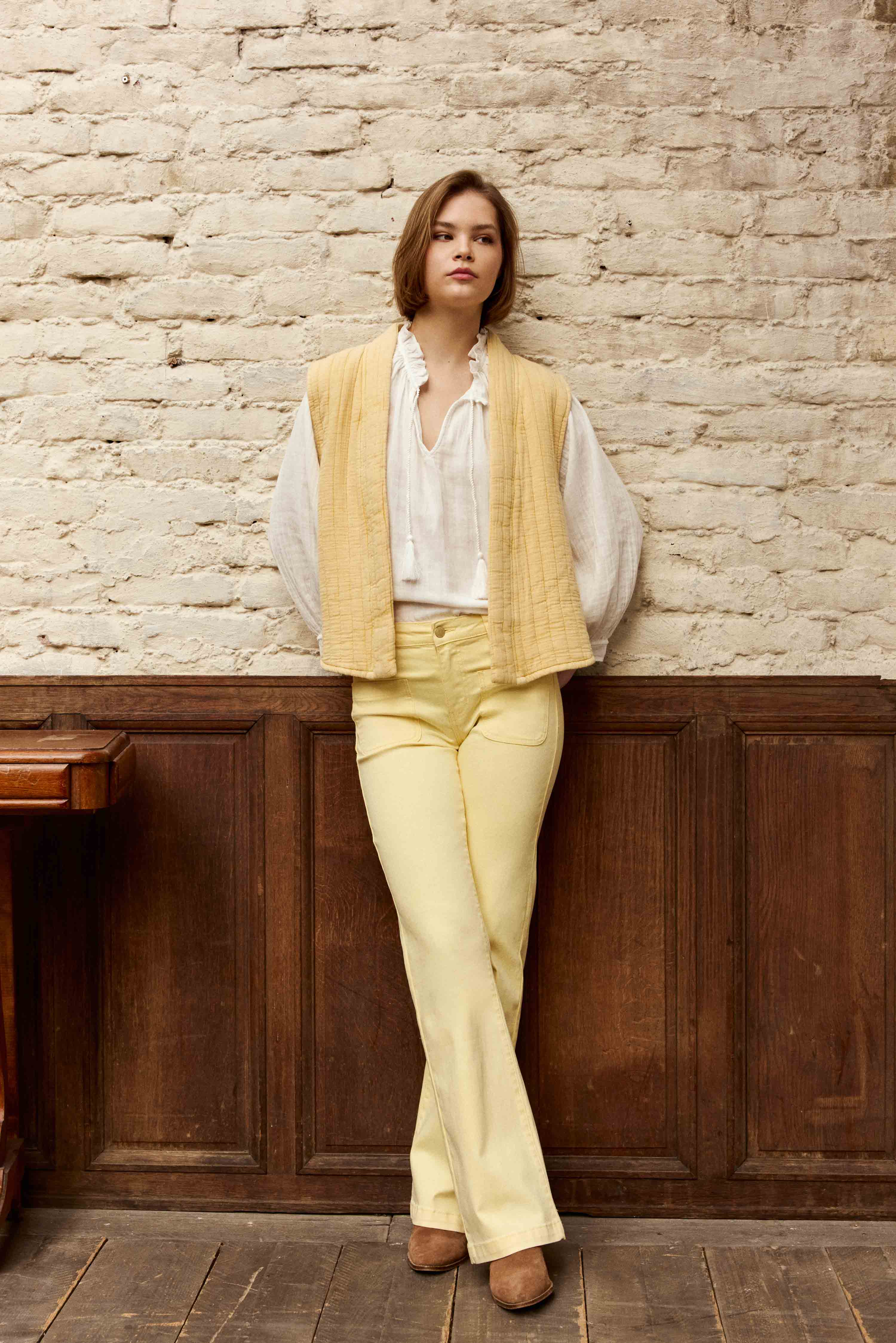 Veste Vivie - Jaune