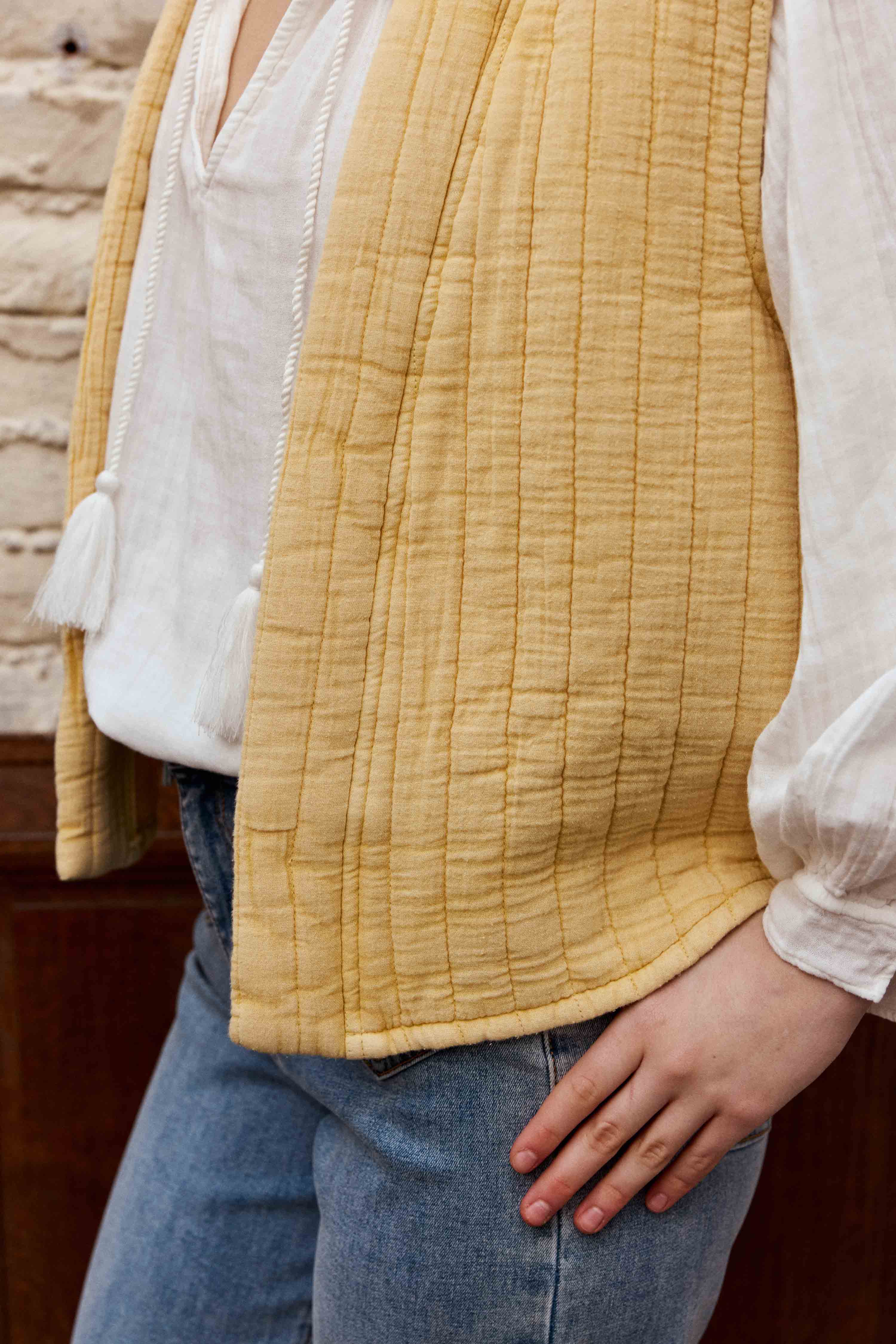 Veste Vivie - Jaune
