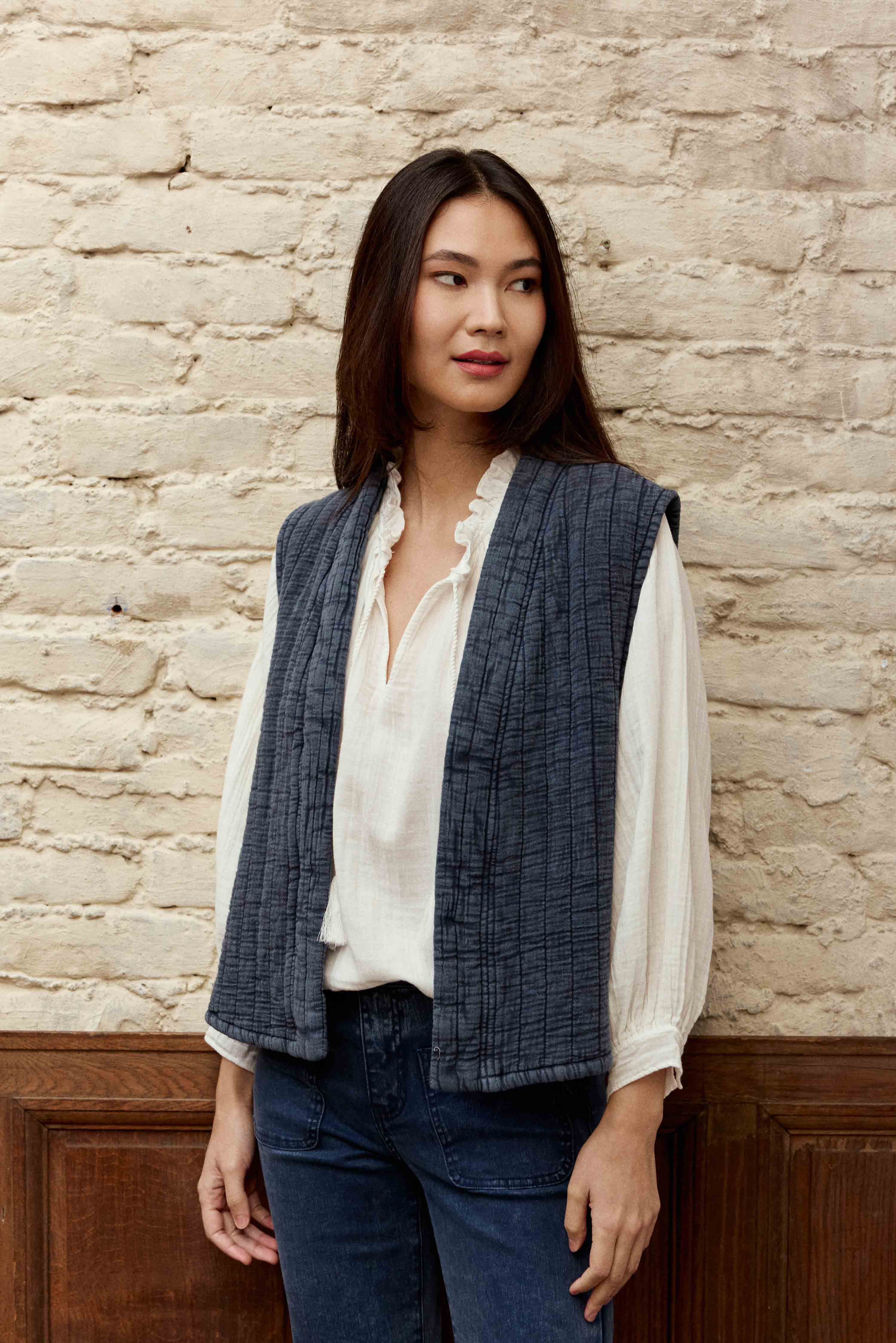 Veste Vivie - Marine