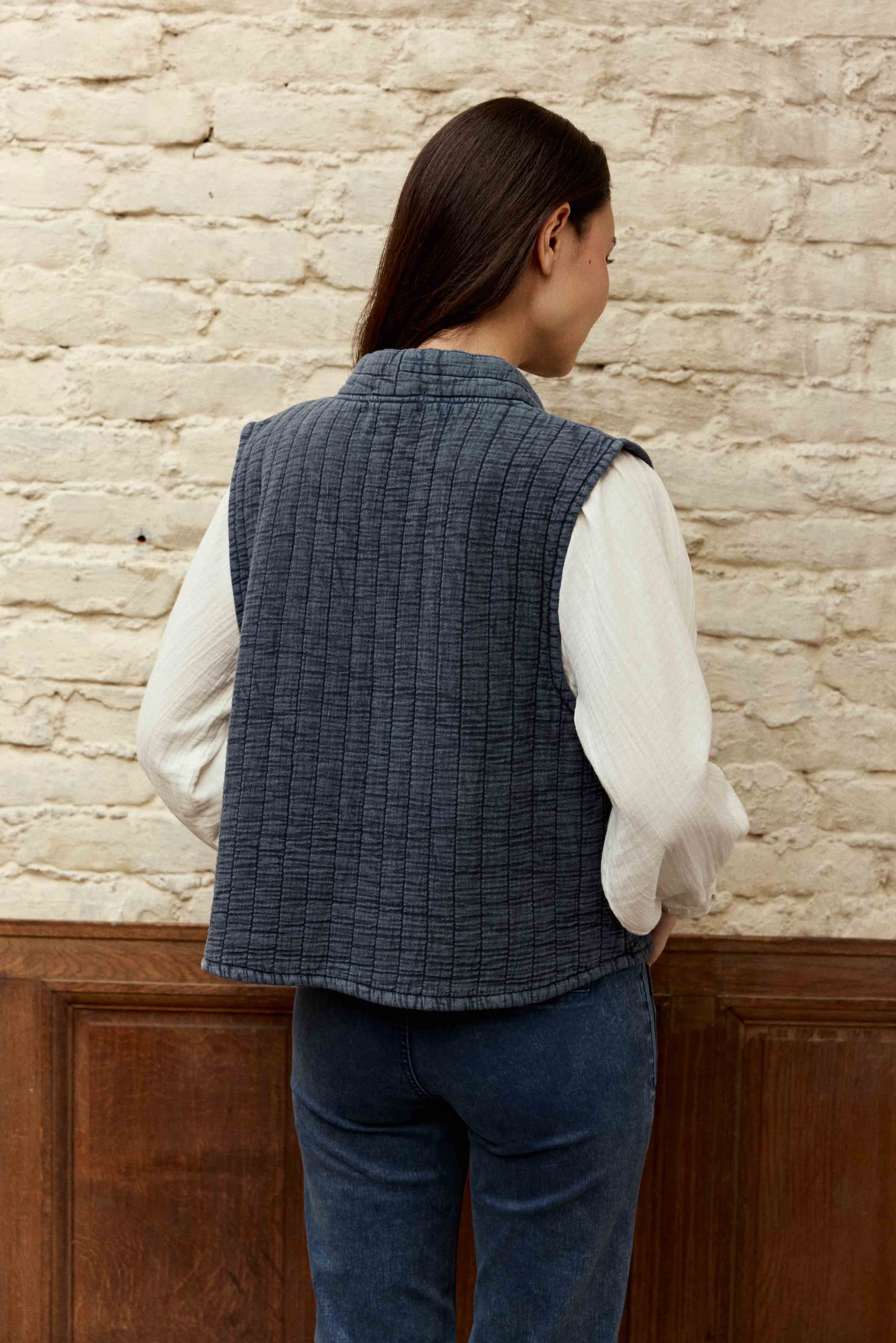 Veste Vivie - Marine