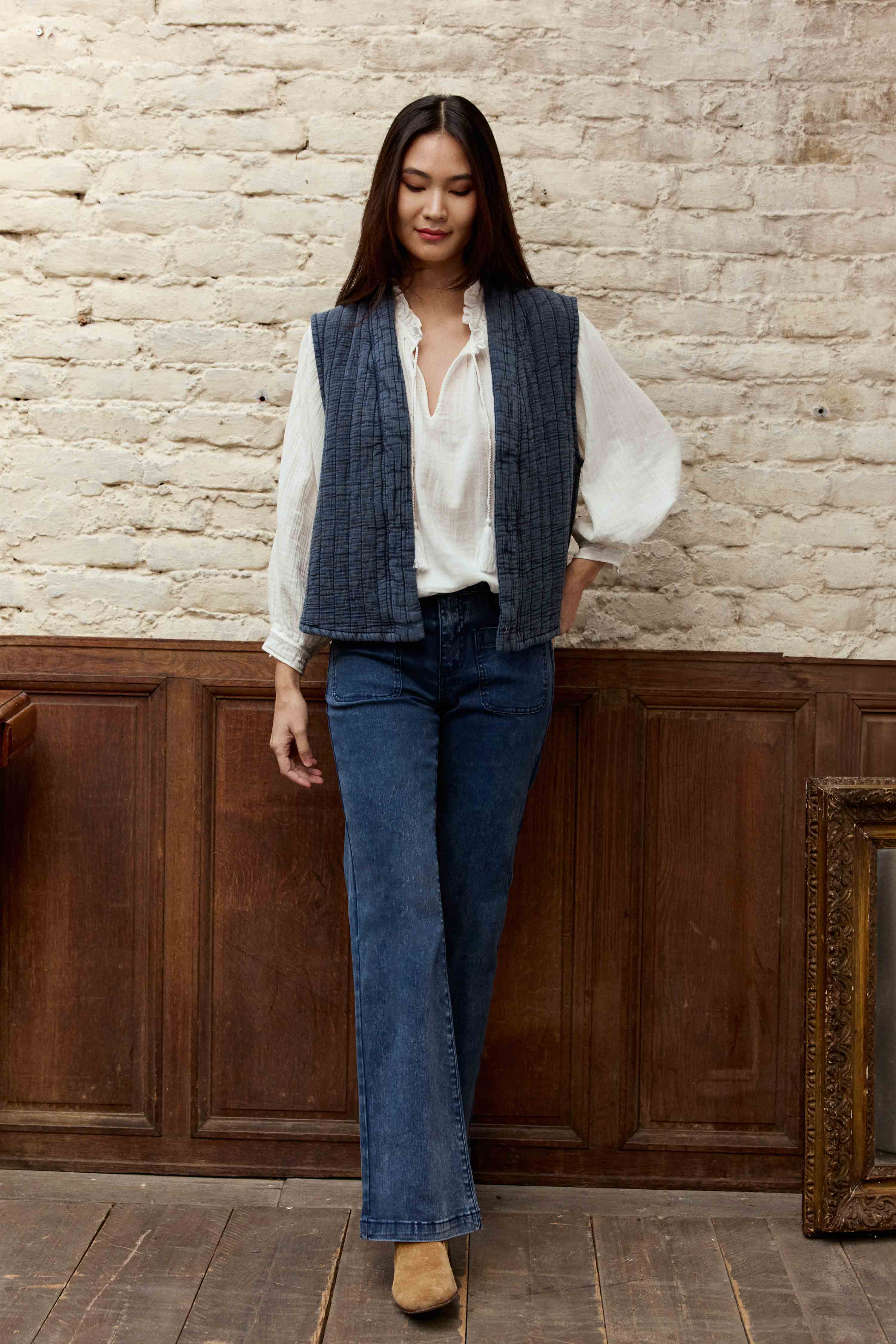 Veste Vivie - Marine