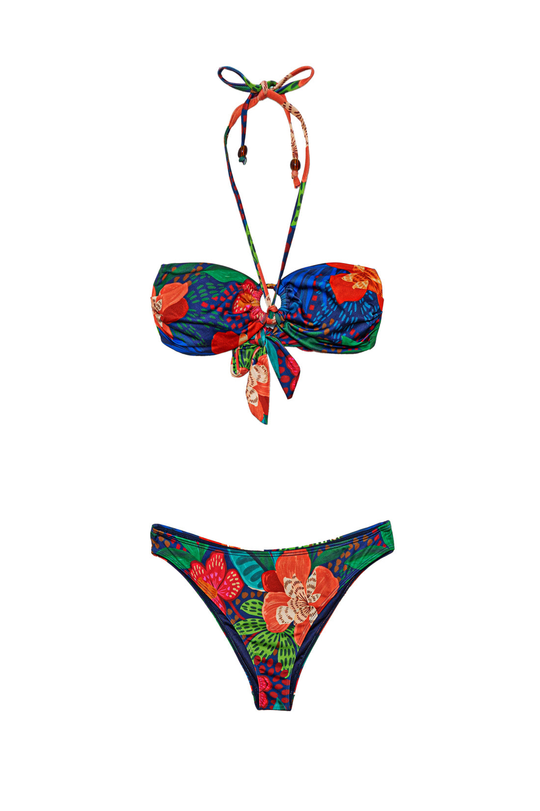 Floral bikini bottoms - Wacelin