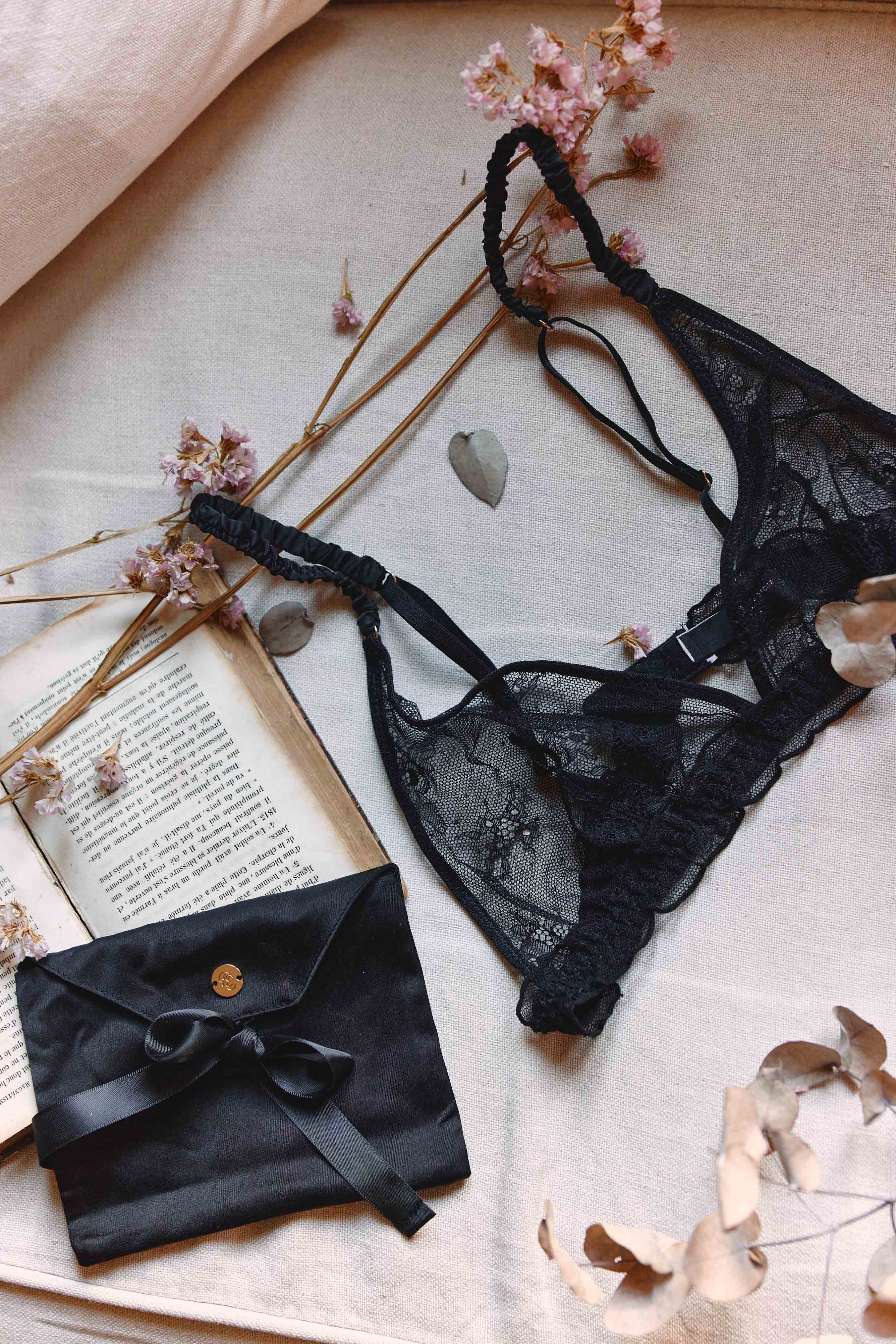 Brassière noire - Welly