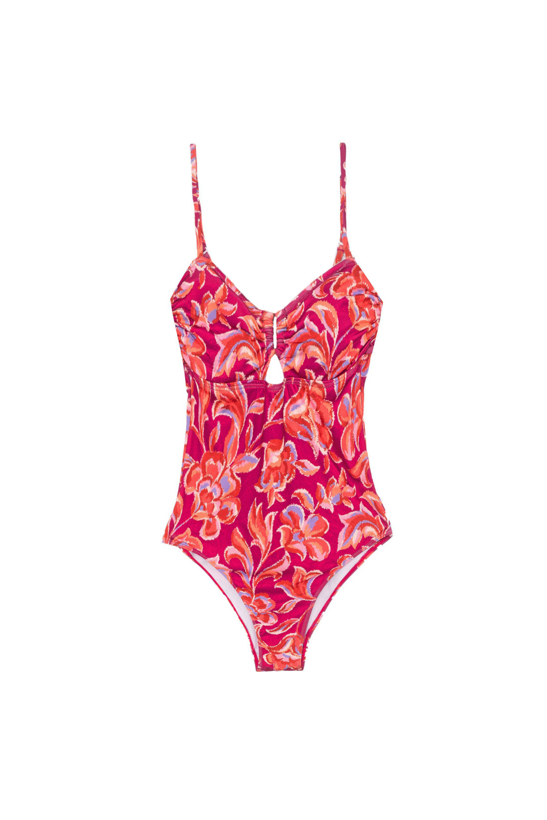 Maillot de bain à motif rose - Wilona
