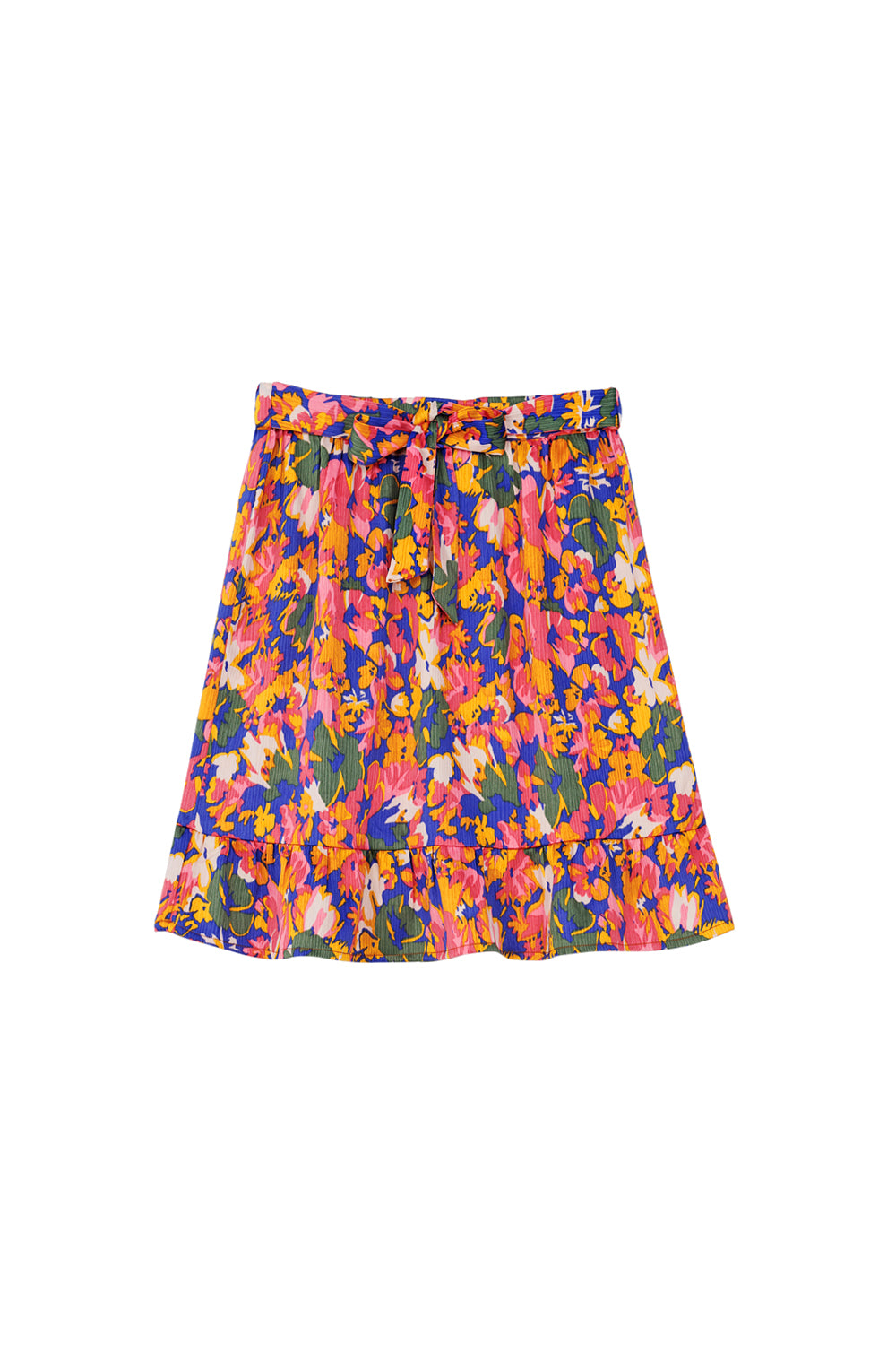 Jupe courte florale - Papavie