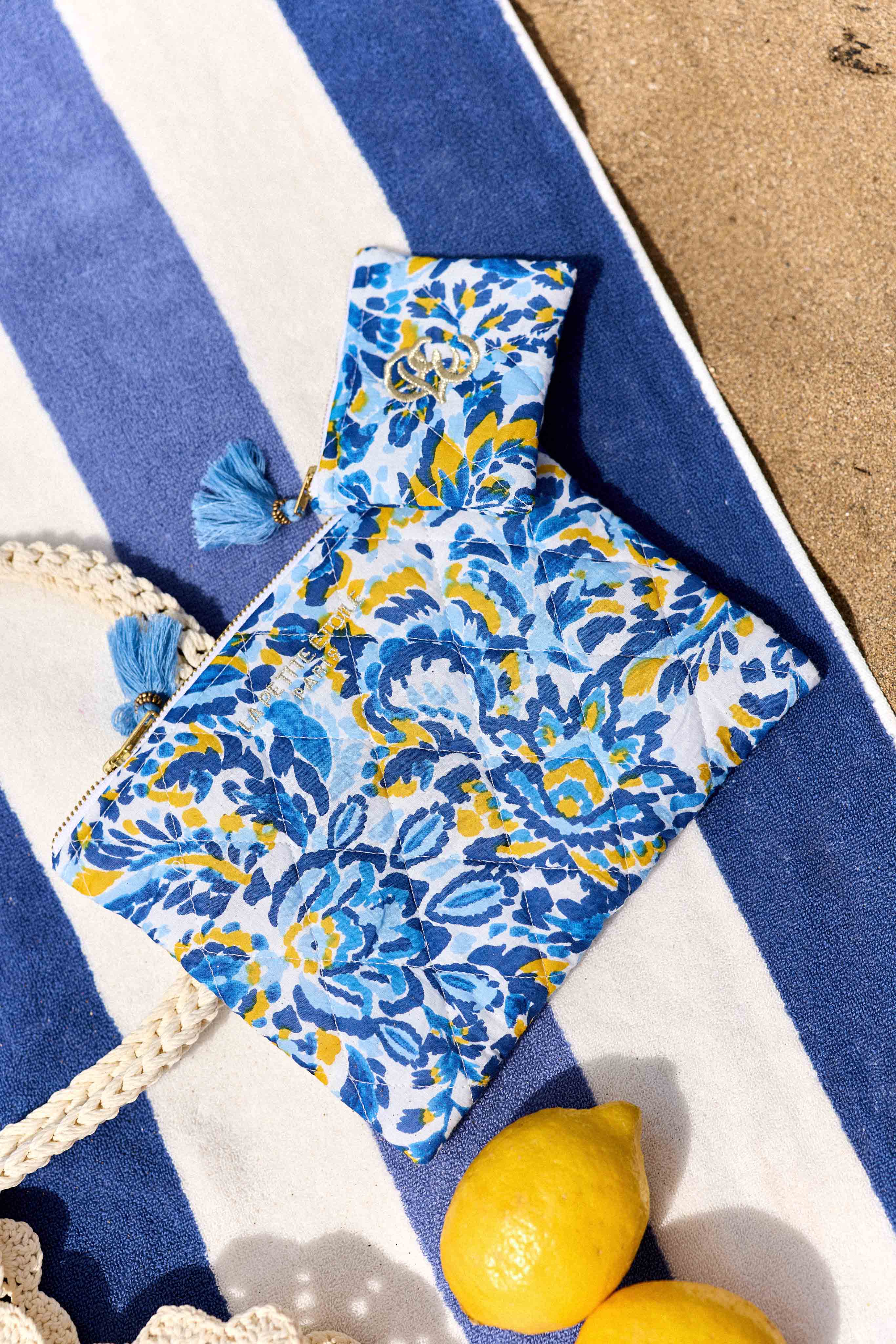 Pochette à motif floral - Adry