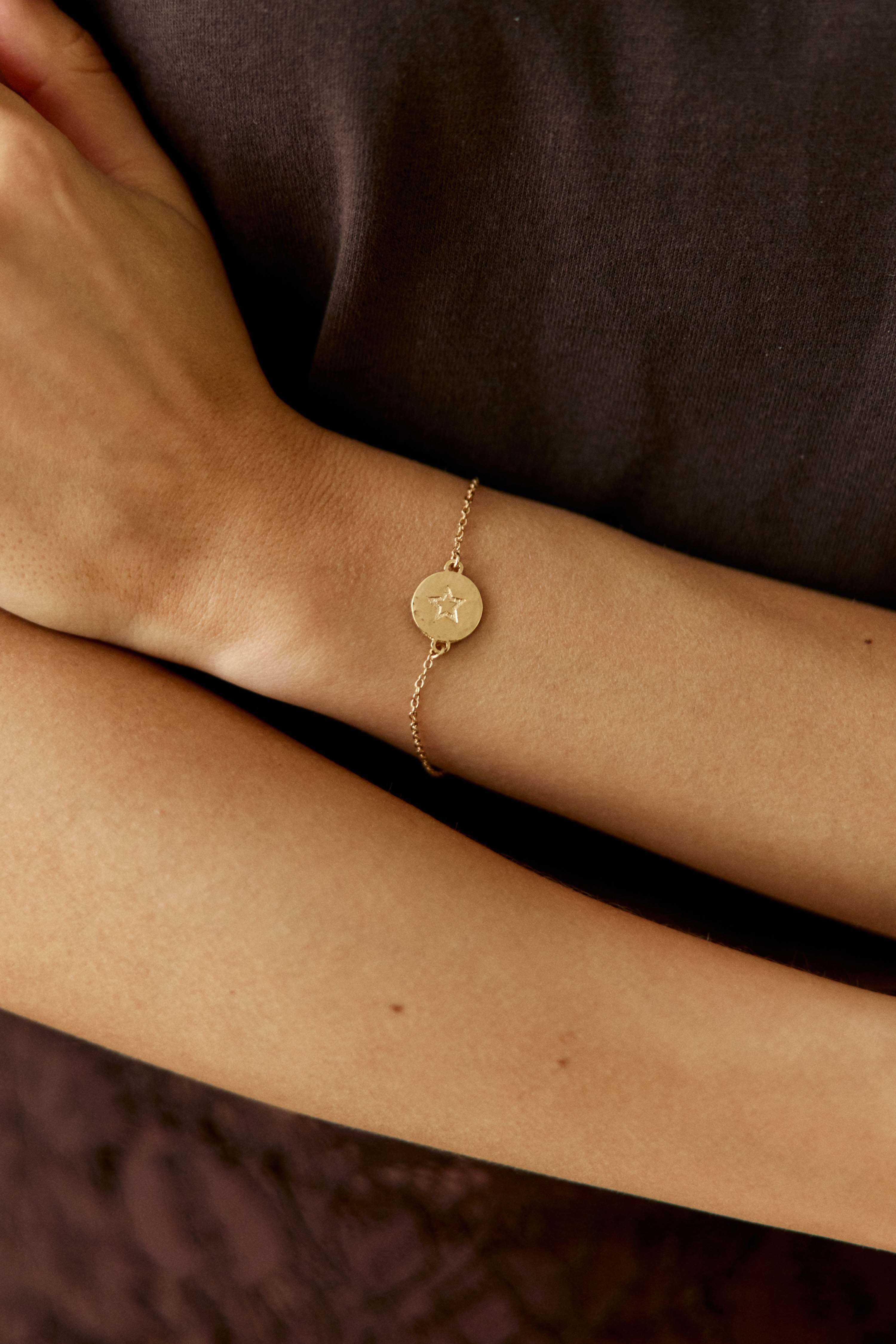 Aime - Bracelet martelé