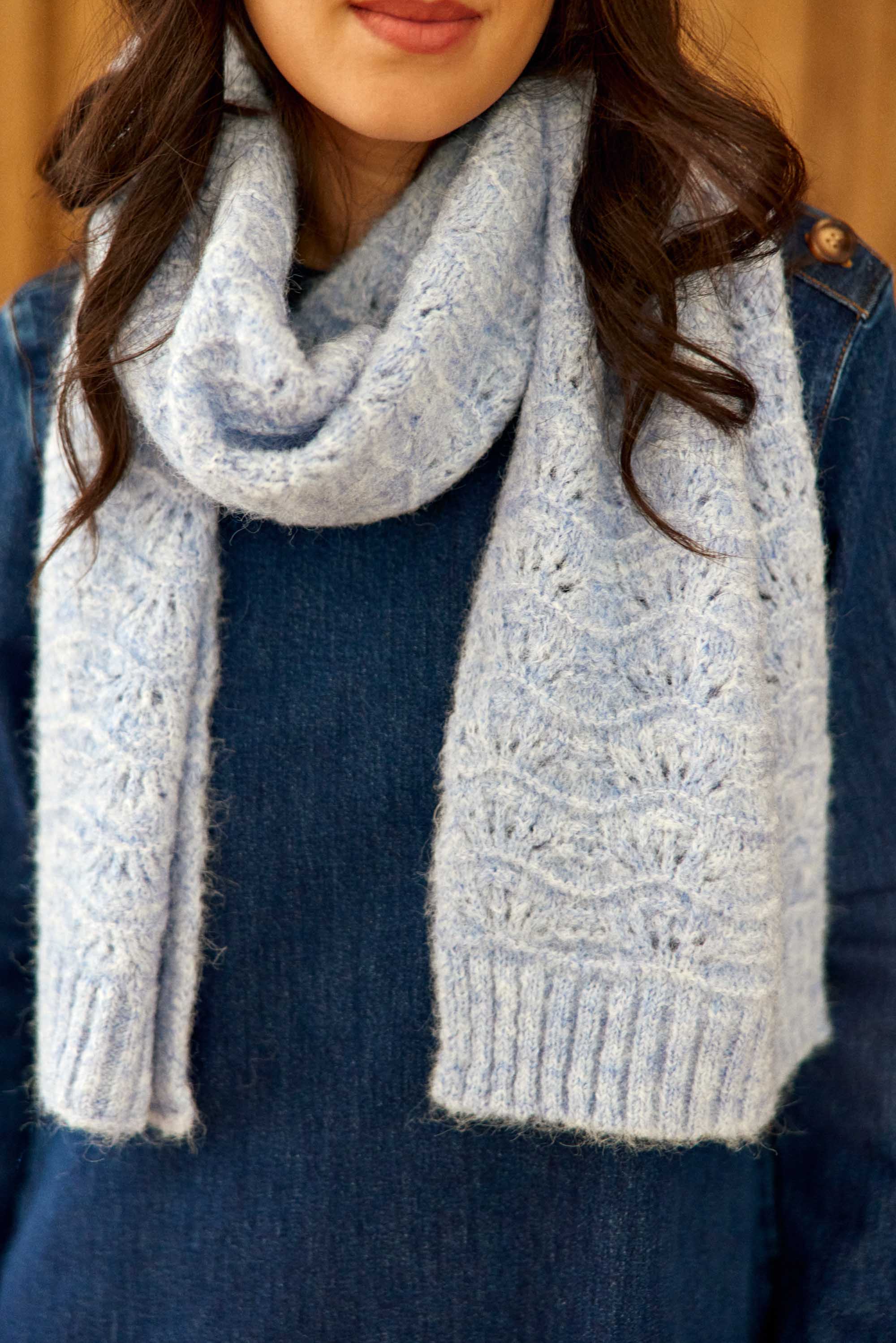 Aven Scarf - Sky Blue