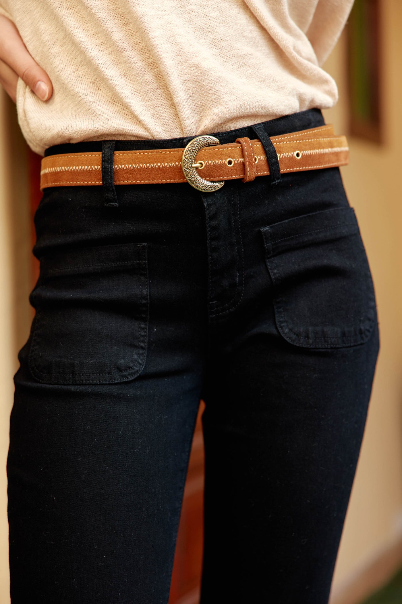 Belt Alan - Camel