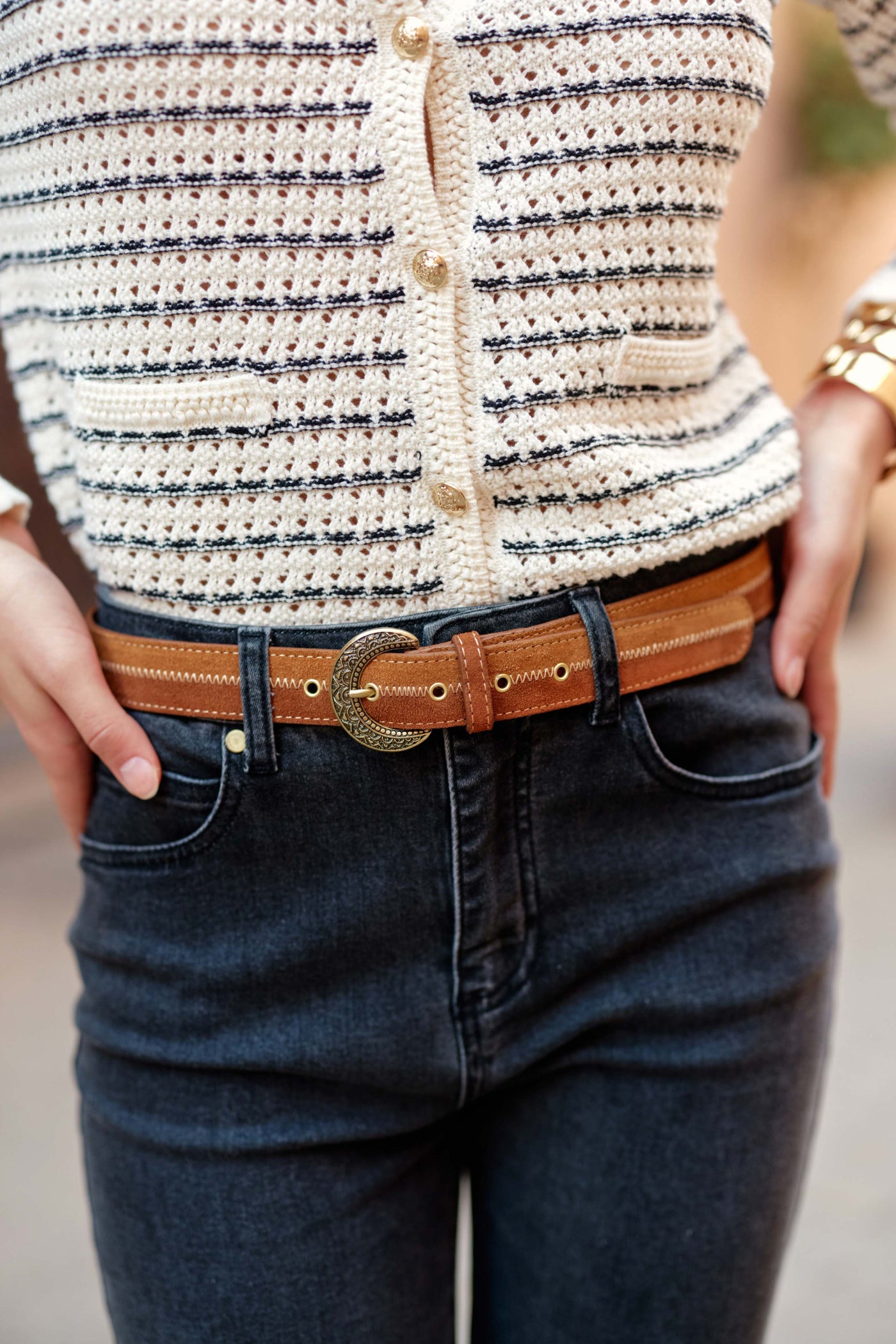Belt Alan - Camel