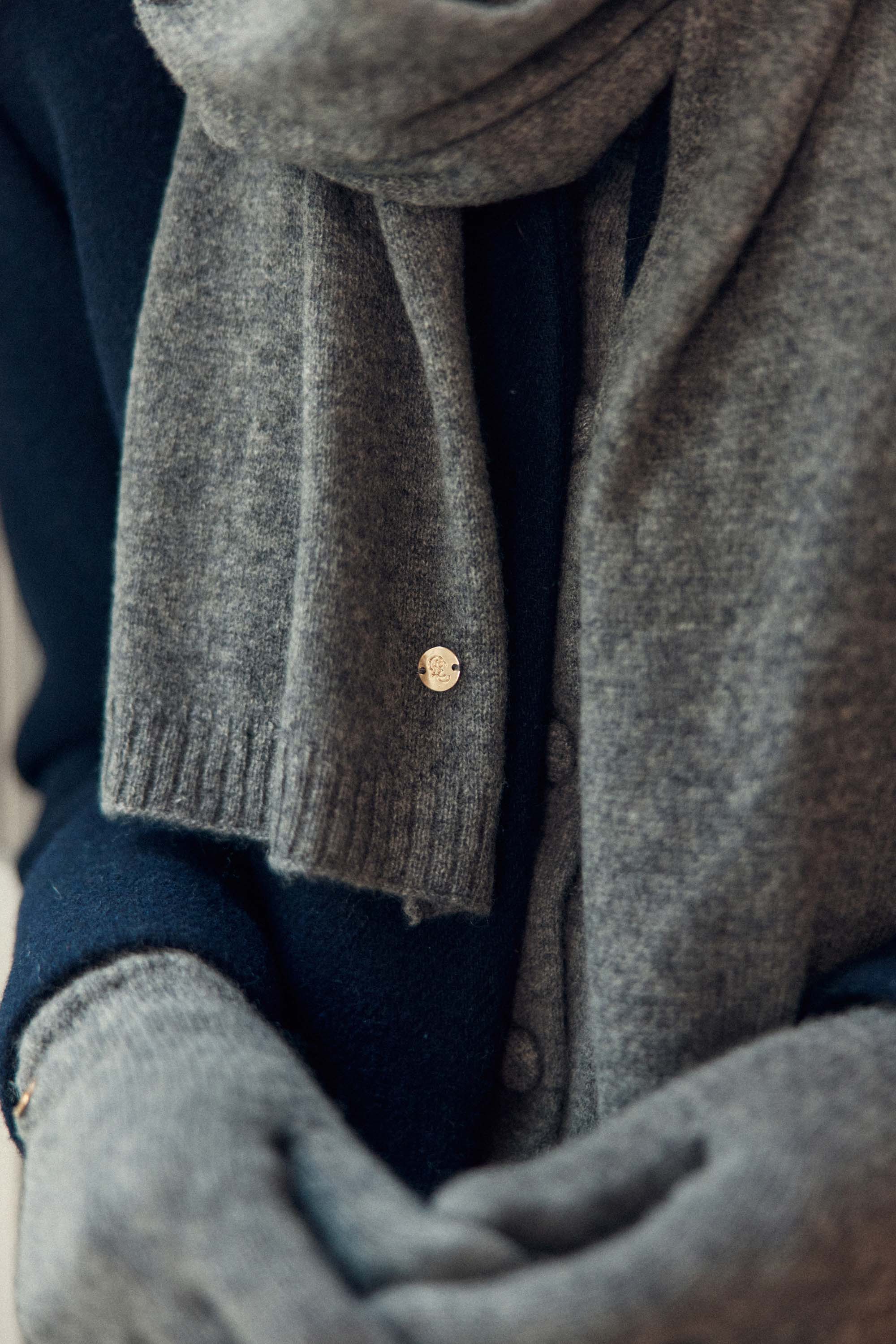 Echarpe Alina - Gris Chine