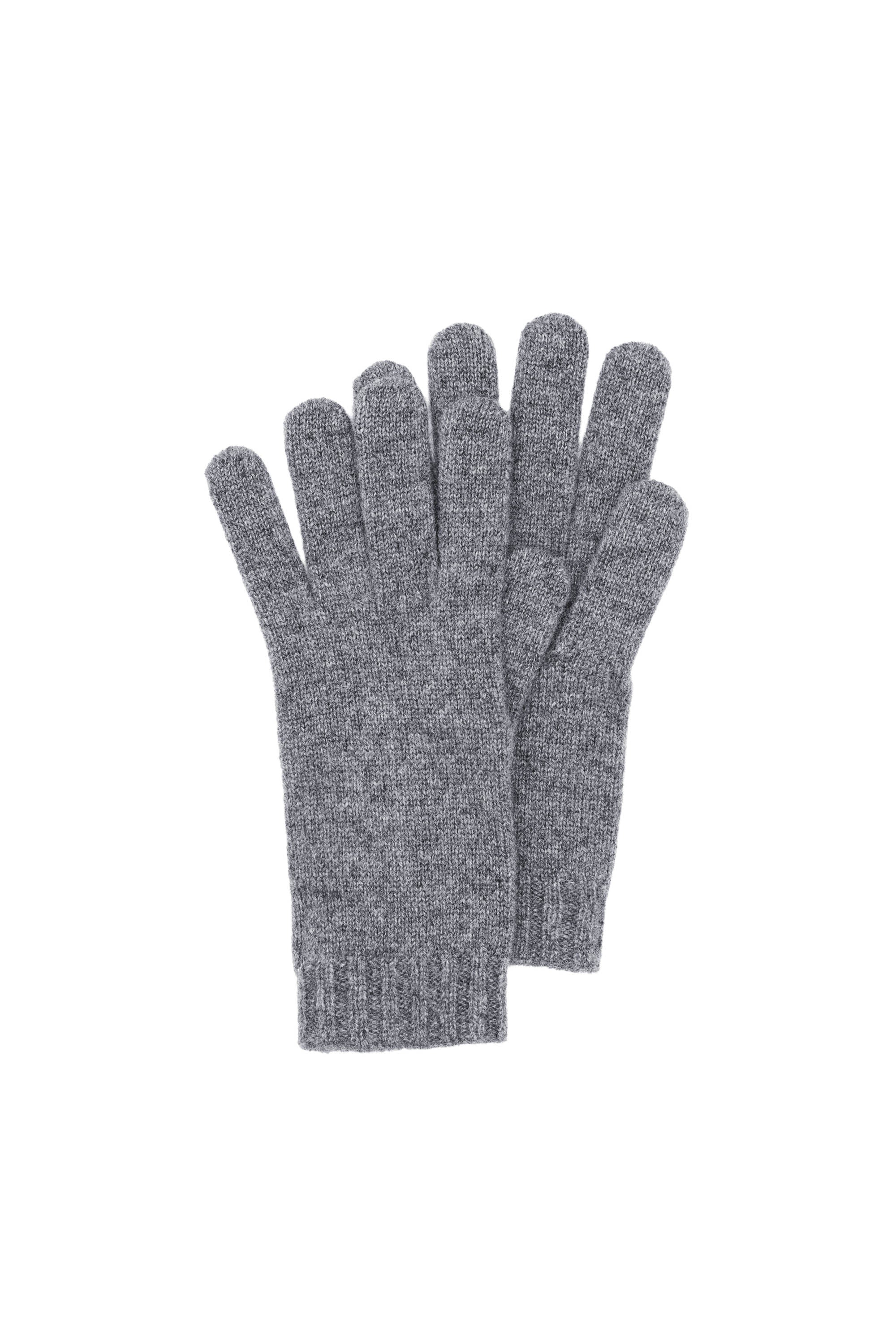 Gants cachemire gris chine - Alivia