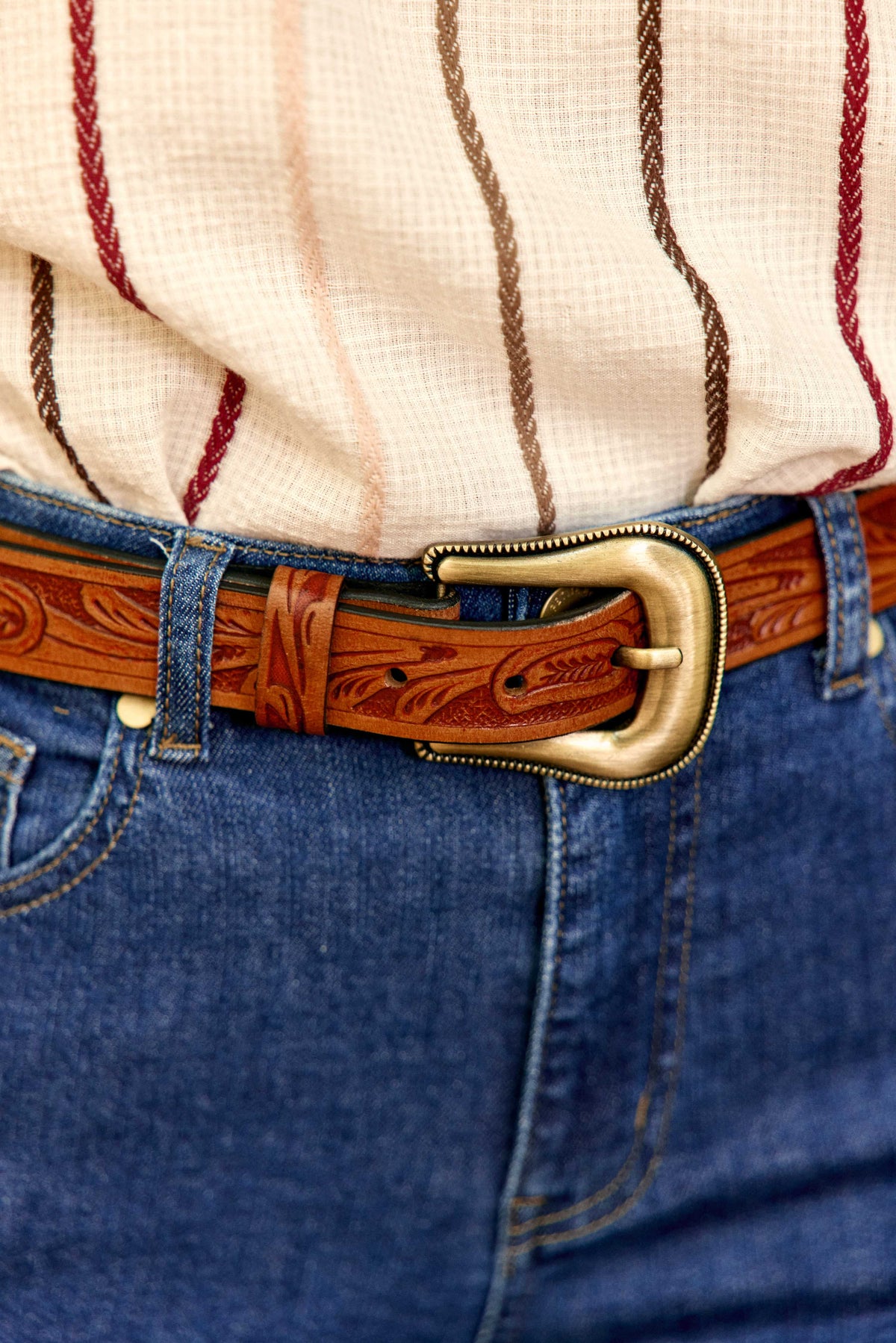 Amel - Leather belt