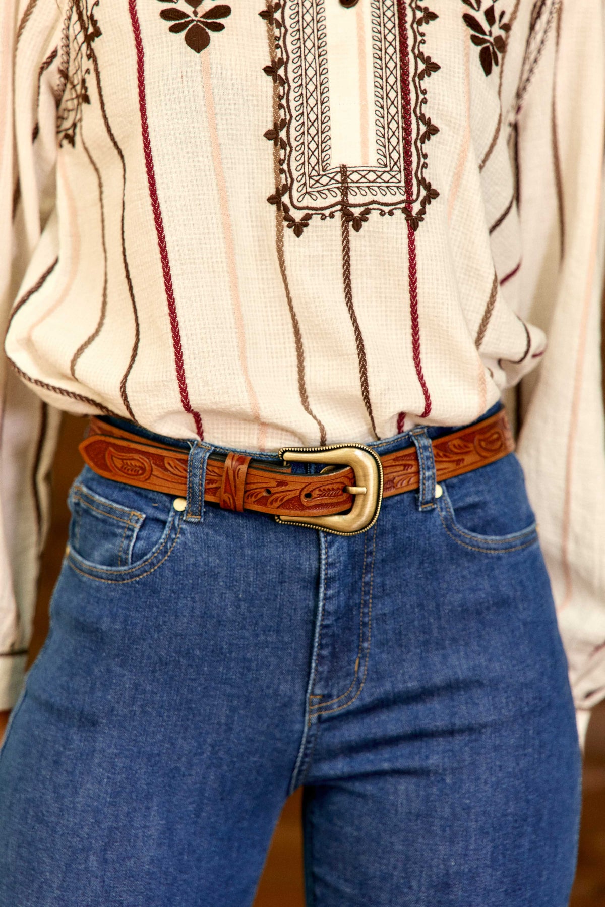 Amel - Leather belt