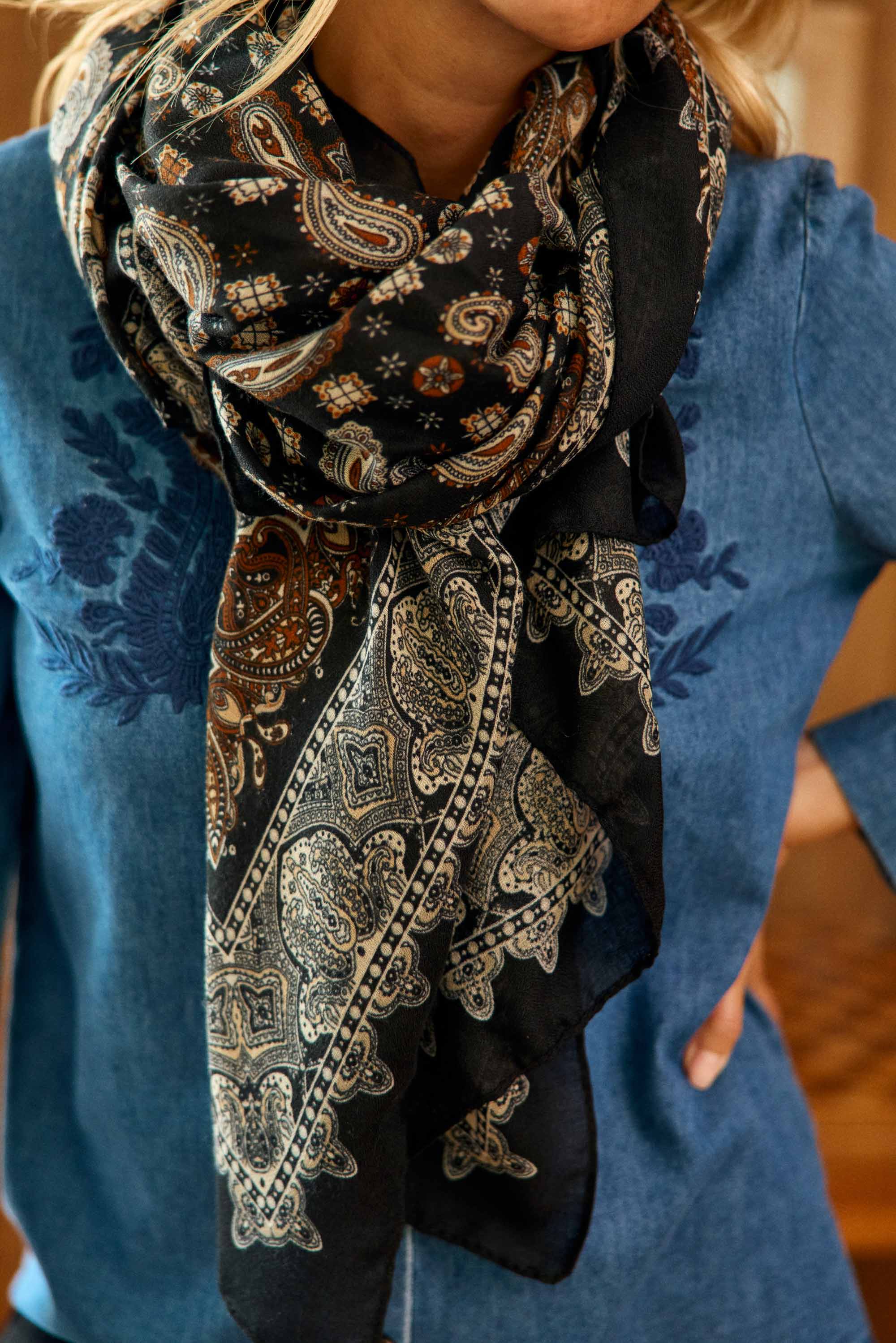 Anouk Scarf - Black