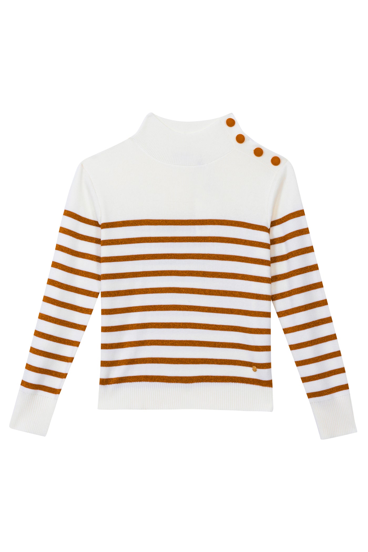 Pull Asha - Ecru/marron