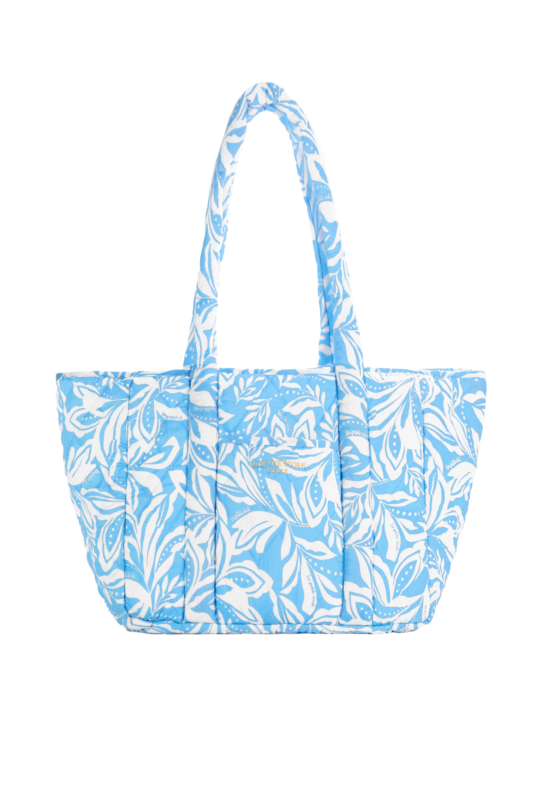 Cabas à motif bleu - Ashy
